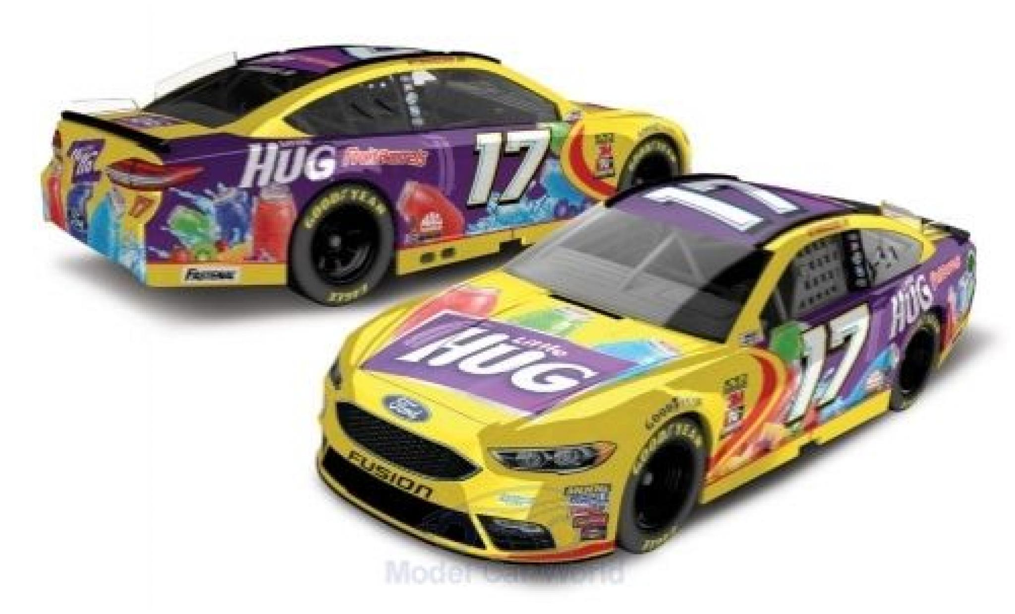 Ford Fusion 1/64 Lionel Racing No.17 Roush Fenway Racing Little Hug Fruit Barrels Nascar 2018 R.Stenhouse Jr. modelauto