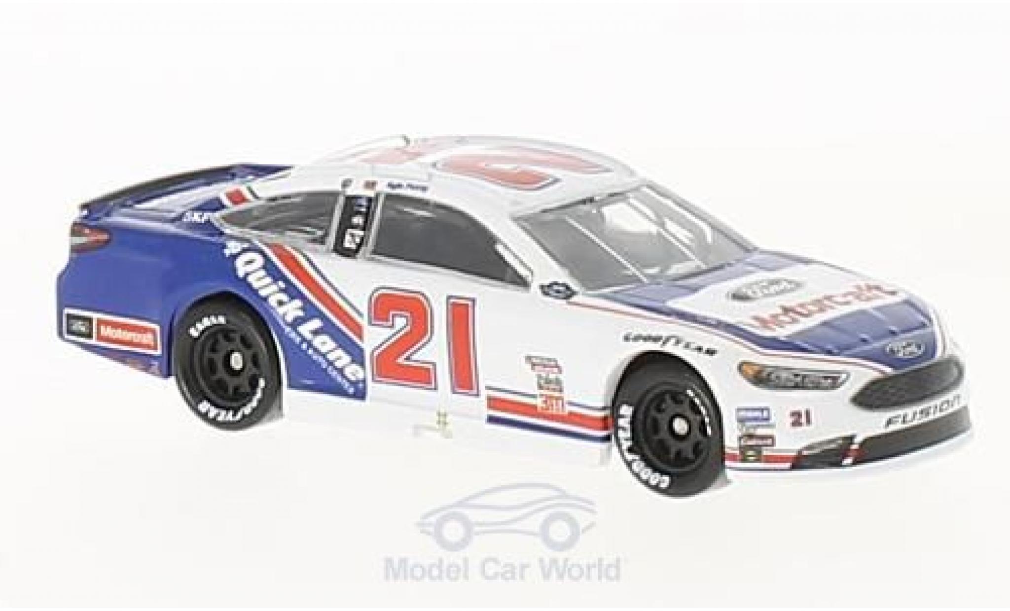 Ford Fusion 1/64 Lionel Racing No.21 wood 21broodhers Motorcraft Darlington Nascar 2017 R.Blaney modelauto