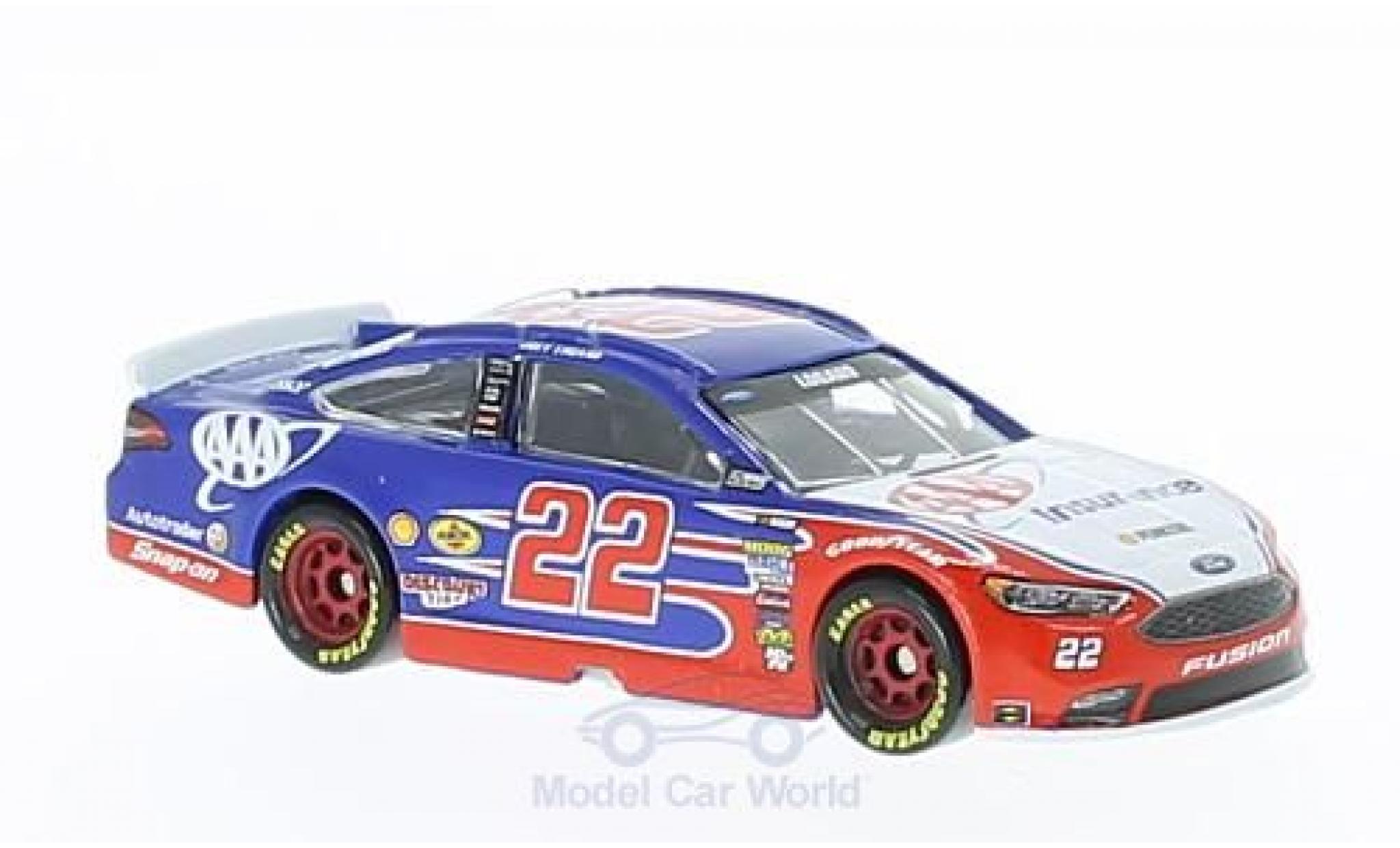 Ford Fusion 1/64 Lionel Racing No.22 Team Penske AAA Insurance Nascar 2017 J.Logano ohne Vitrine modelauto