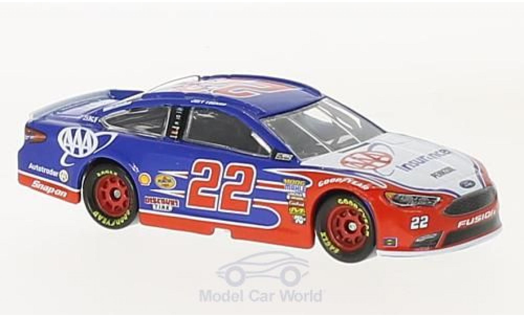 Ford Fusion 1/64 Lionel Racing No.22 Team Penske AAA Insurance Nascar 2018 J.Logano ohne Vitrine modelauto