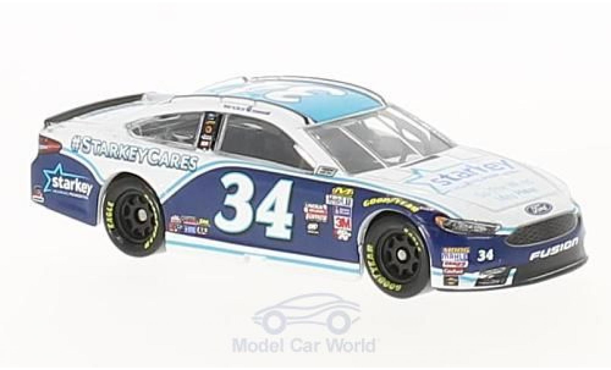 Ford Fusion 1/64 Lionel Racing No.34 Front Row Motorsports Starkey Hearing Foudation Nascar 2017 L.Cassill modelauto
