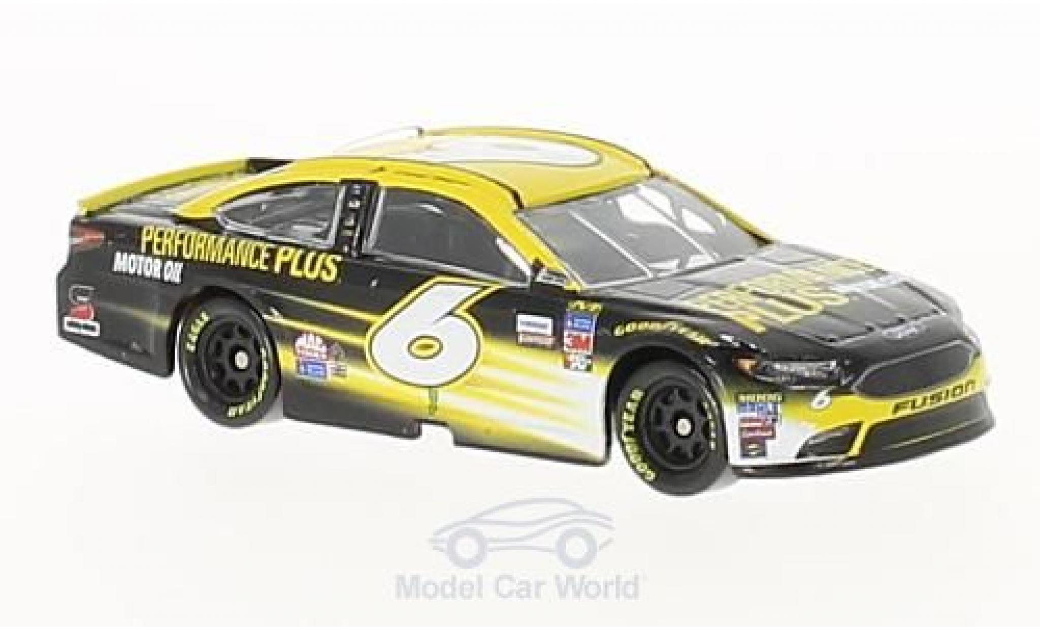 Ford Fusion 1/64 Lionel Racing No.6 Roush Fenway Racing Performance Plus Nascar 2017 T.Bayne modelauto