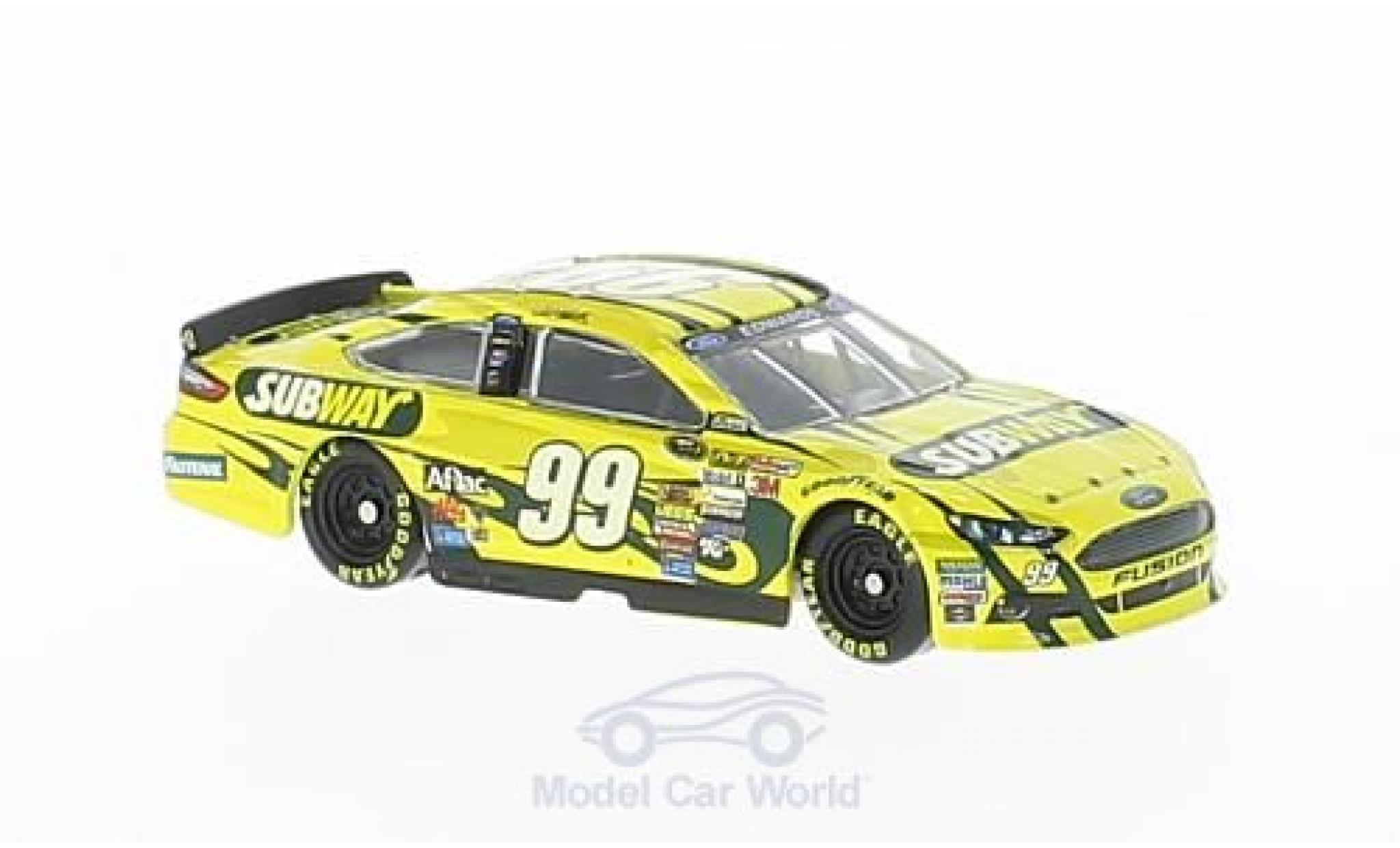 Ford Fusion 1/64 Lionel Racing No.99 Roush Fenway Racing Subway Nascar 2014 C.Edwards modelauto