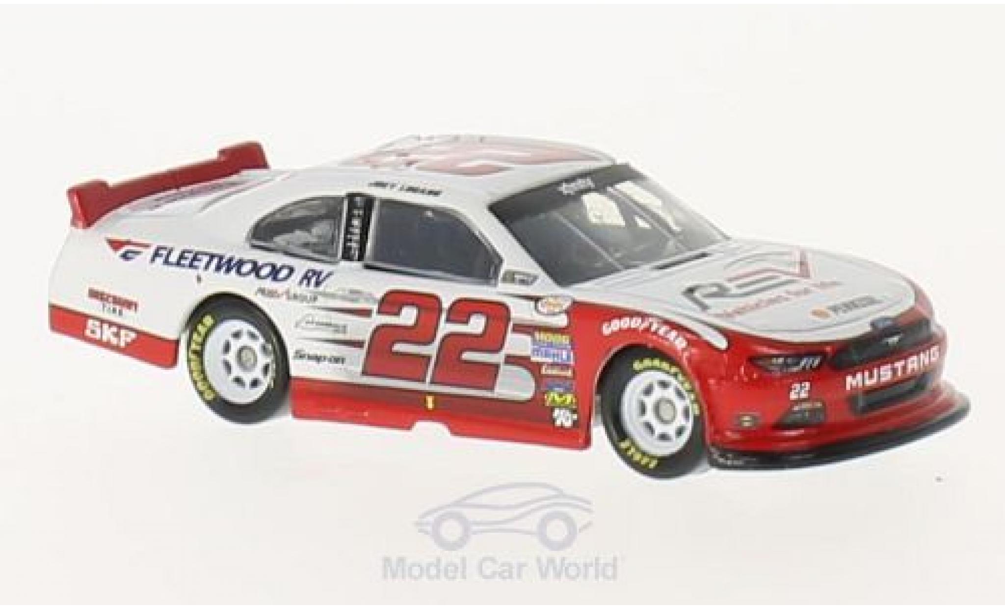 Ford Mustang 1/64 Lionel Racing No.22 Fleetwood RV Nascar 2016 J.Logano modelauto