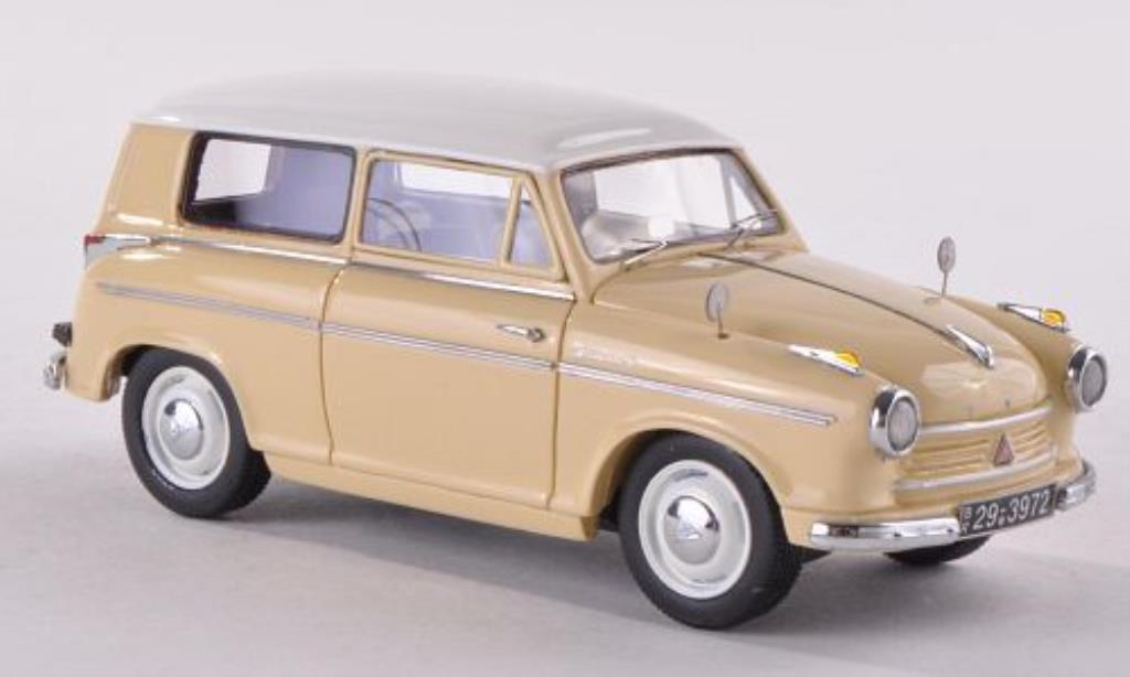 Lloyd Alexander 1/43 Neo Stationwagen beige/wit 1958 modelauto