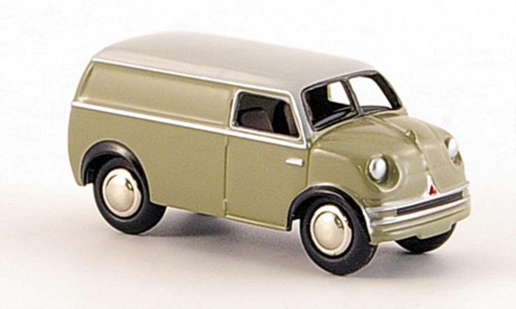 Lloyd LT 1/87 Bub 500 Bestelwagen grijs modelauto