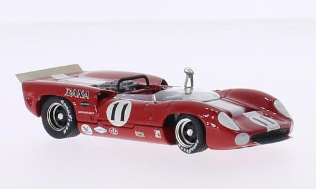 Lola T70 1/43 Best Spyder RHD No.11 Bridgehampton 1967 modelauto