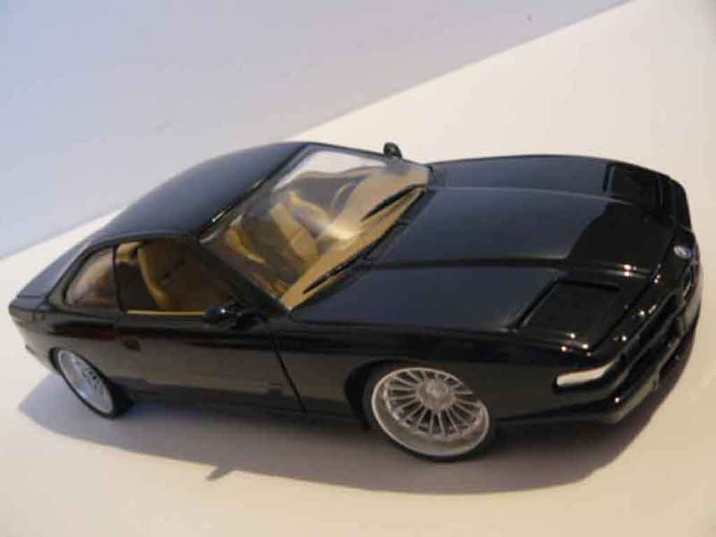 Bmw 850 1/18 Maisto e31 csi zwart jantes alpina modelauto