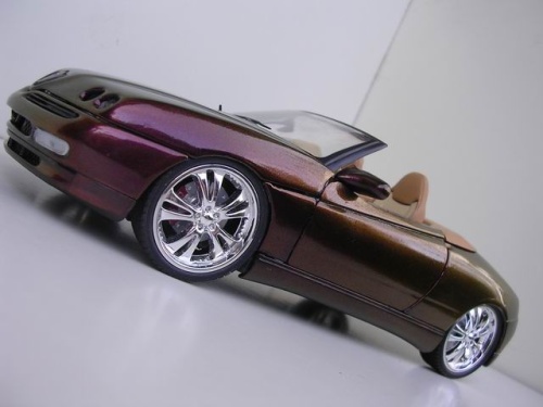 Alfa Romeo GT 3.2 1/18 Maisto V 3.2 v6 24v spider peinture cameleon modelauto