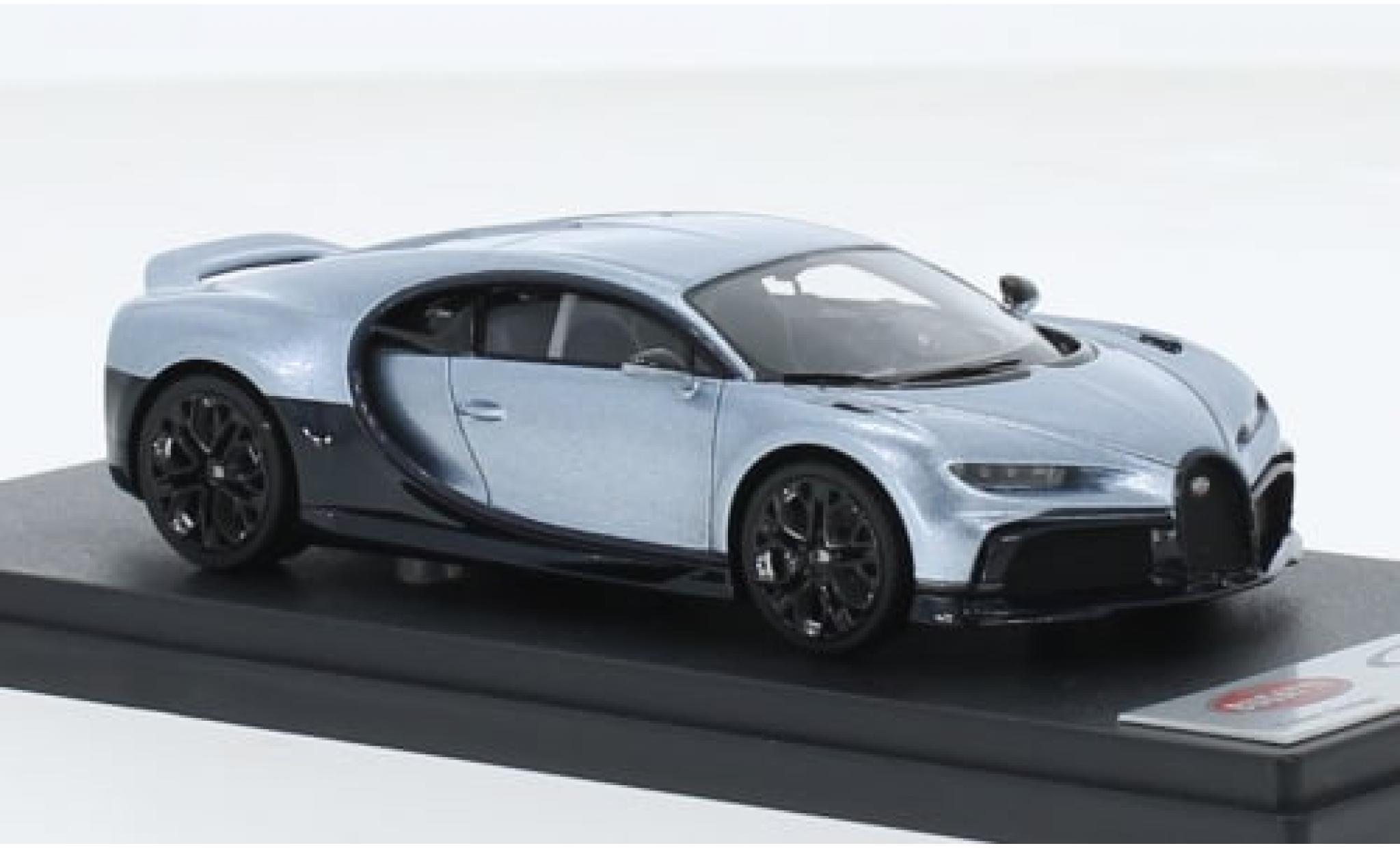Bugatti Chiron 1/43 Look Smart Profilee metallic grijs/carbon 2022 1:43 modelauto