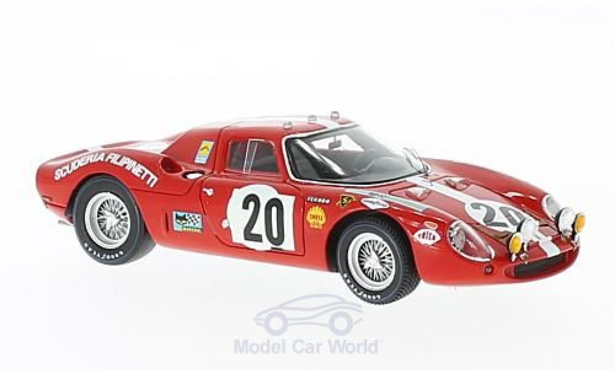 Ferrari 250 P 1/43 Look Smart LM No.20 Scuderia Filipinetti 24h Le Mans 1968 H.M&uuml;ller/J.Williams modelauto
