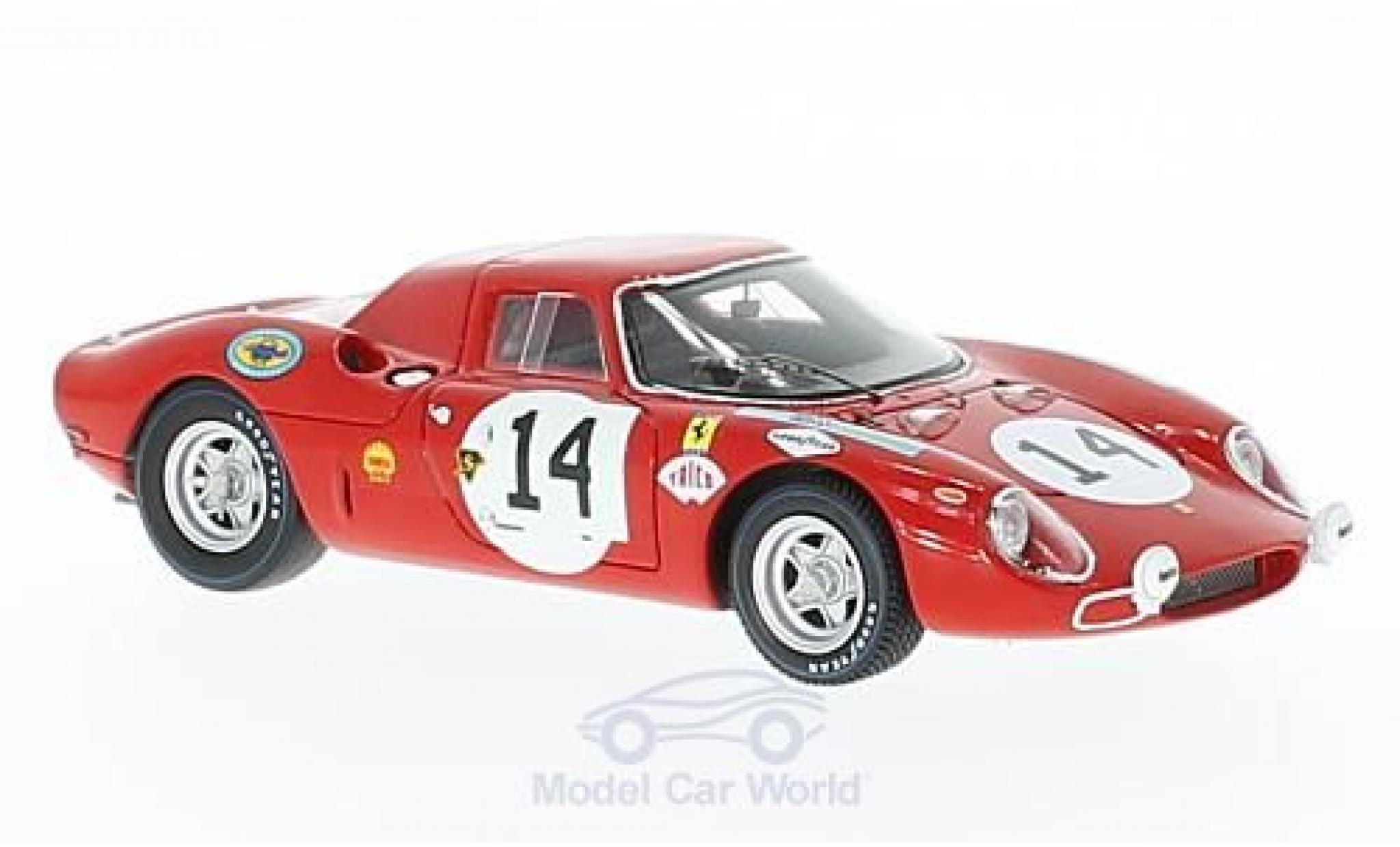 Ferrari 250 LM 1/43 Look Smart LM RHD No.14 24h Le Mans 1968 M.Gregory/C.Kolb modelauto