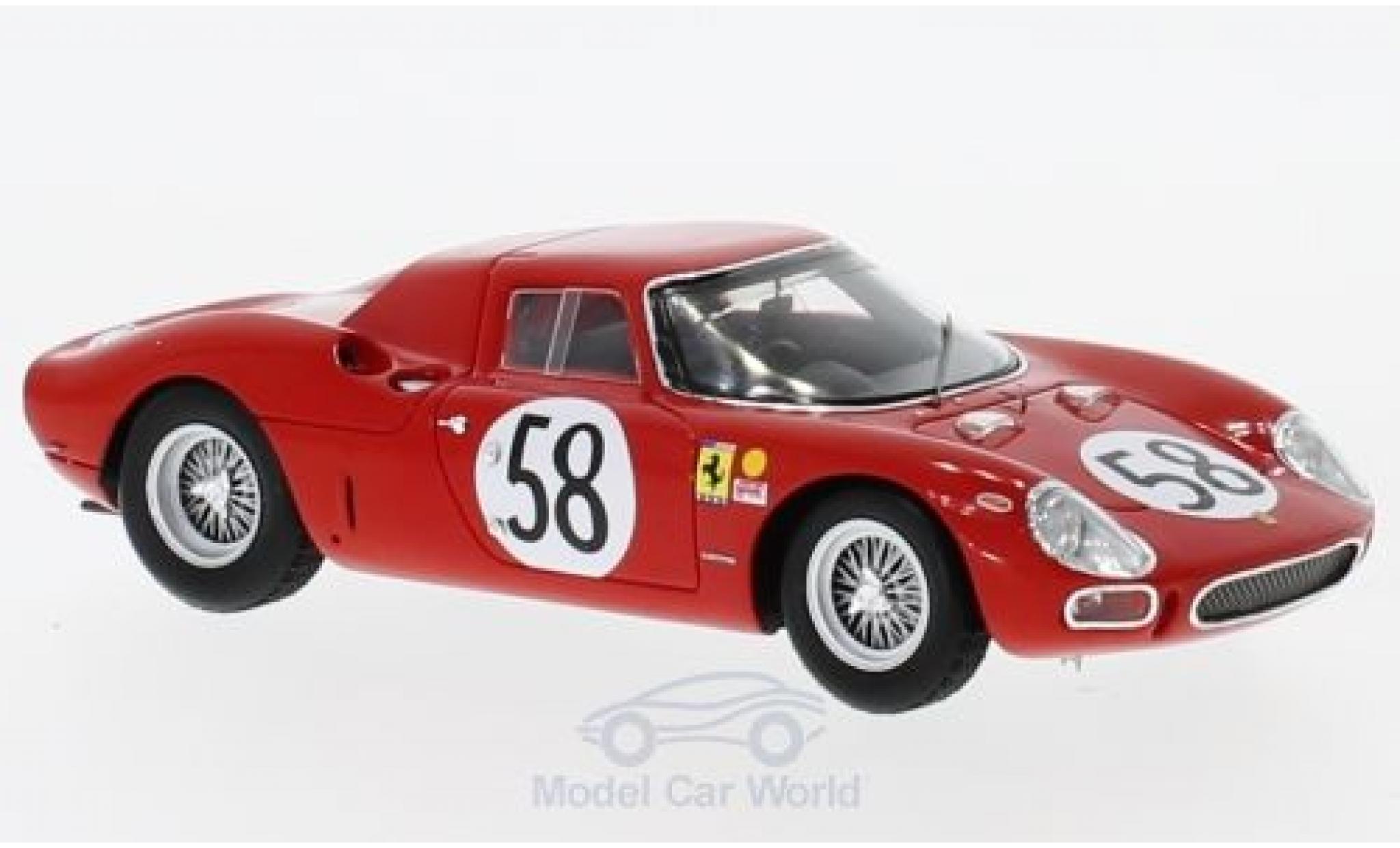 Ferrari 250 1/43 Look Smart LM RHD No.58 24h Le Mans 1964 J.Rindt/D.Piper modelauto