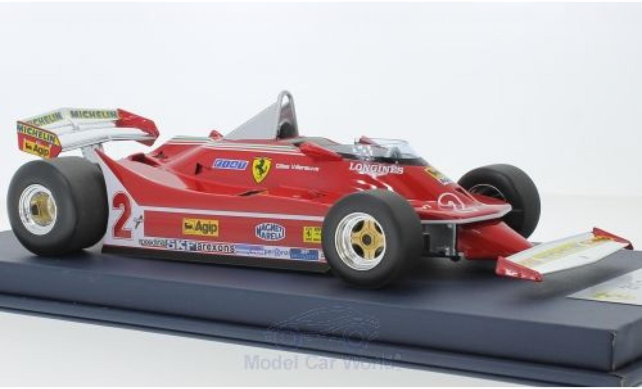 Ferrari 312 1/18 Look Smart T5 No.2 Formel 1 GP Kanada 1980 G.Villeneuve modelauto