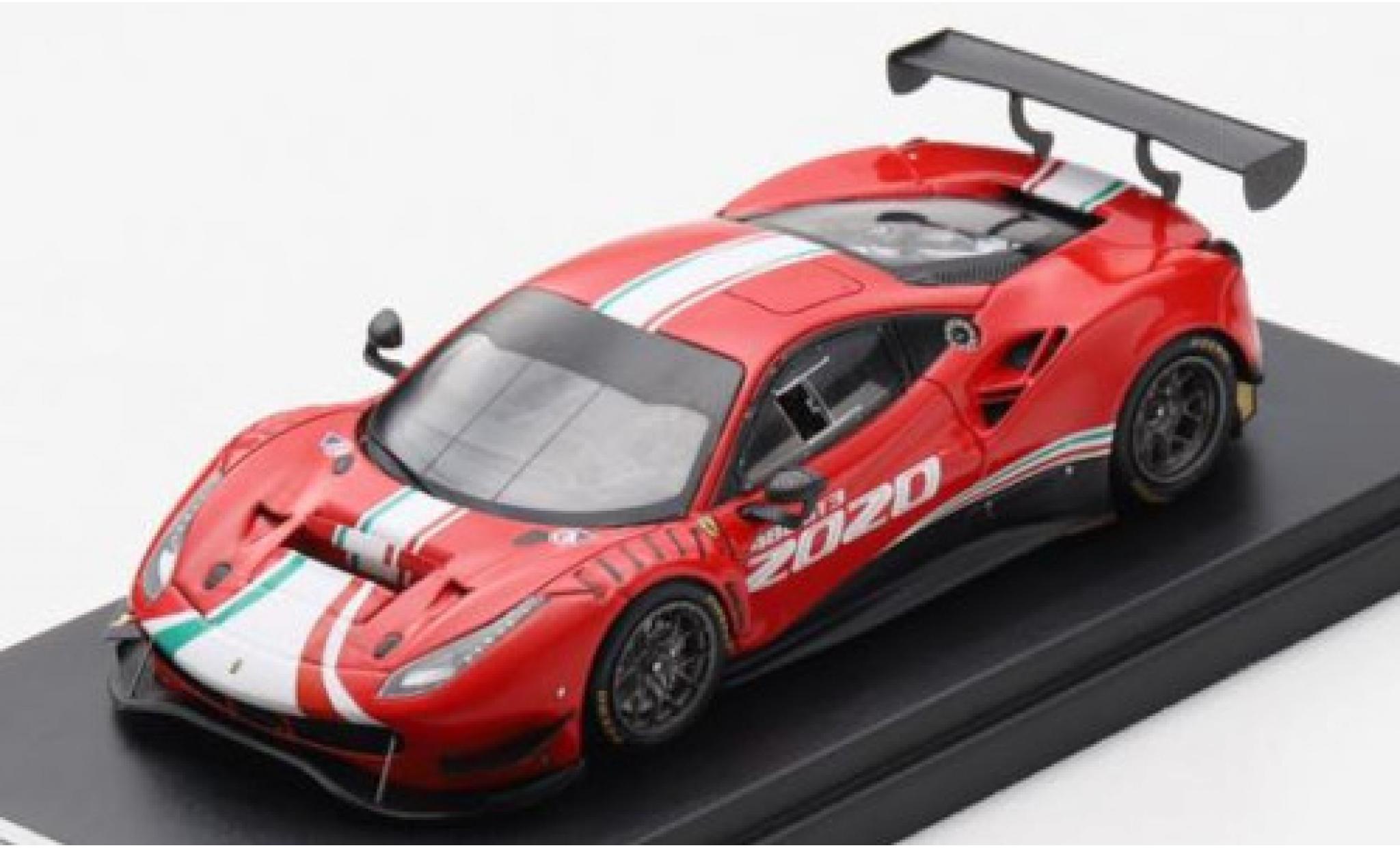 Ferrari 488 1/43 Look Smart GT3 EVO 2020 v&eacute;hicule de pr&eacute;sentation modelauto