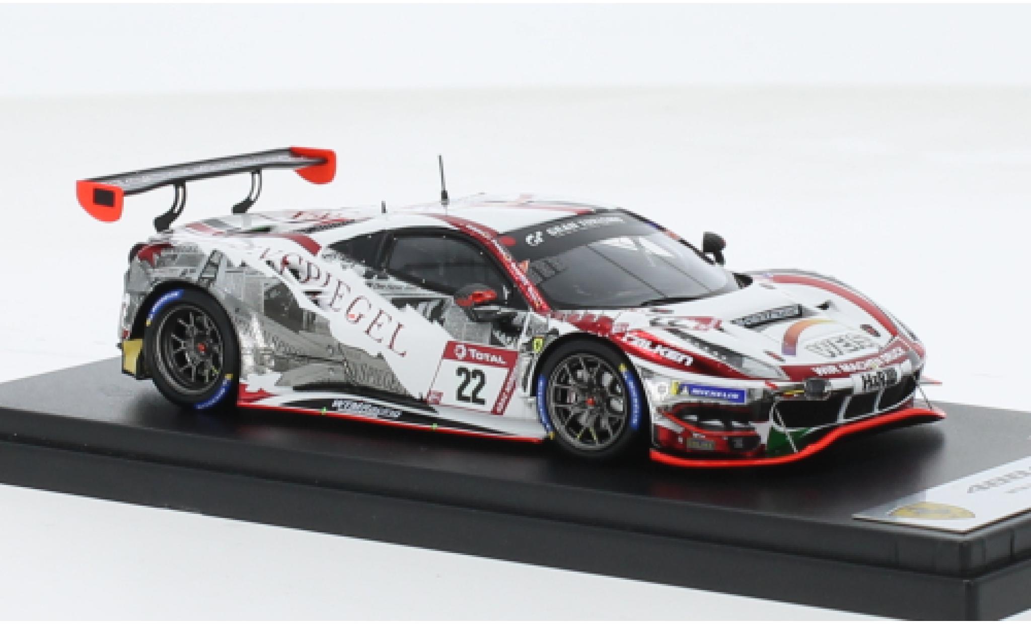 Ferrari 488 1/43 Look Smart GT3 EVO No.22 WTM Powered by Phoenix 24h N&uuml;rburgring 2021 1:43 modelauto