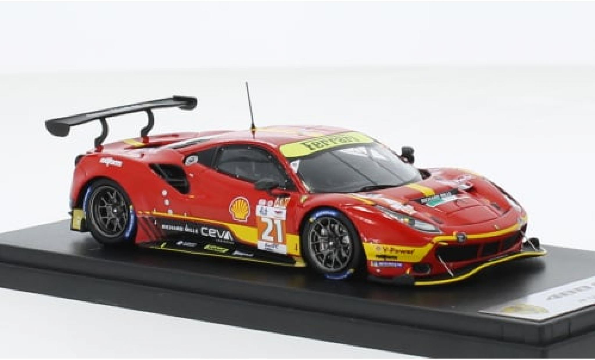 Ferrari 488 1/43 Look Smart GTE EVO No.21 AF Corse 24h Le Mans 2023 1:43 modelauto
