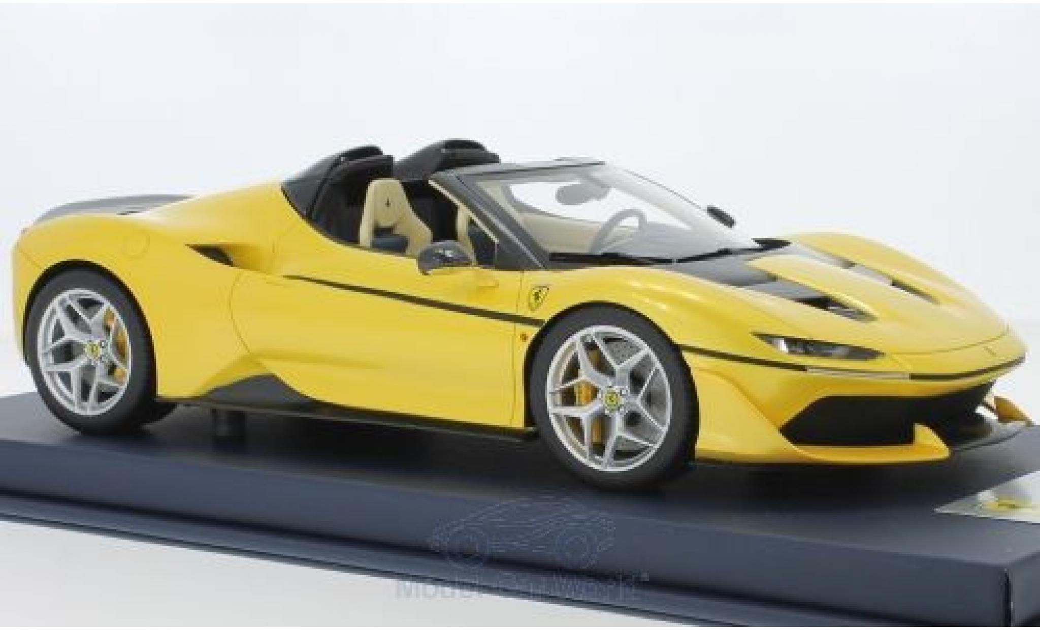 Ferrari J50 1/18 Look Smart metallic geel modelauto