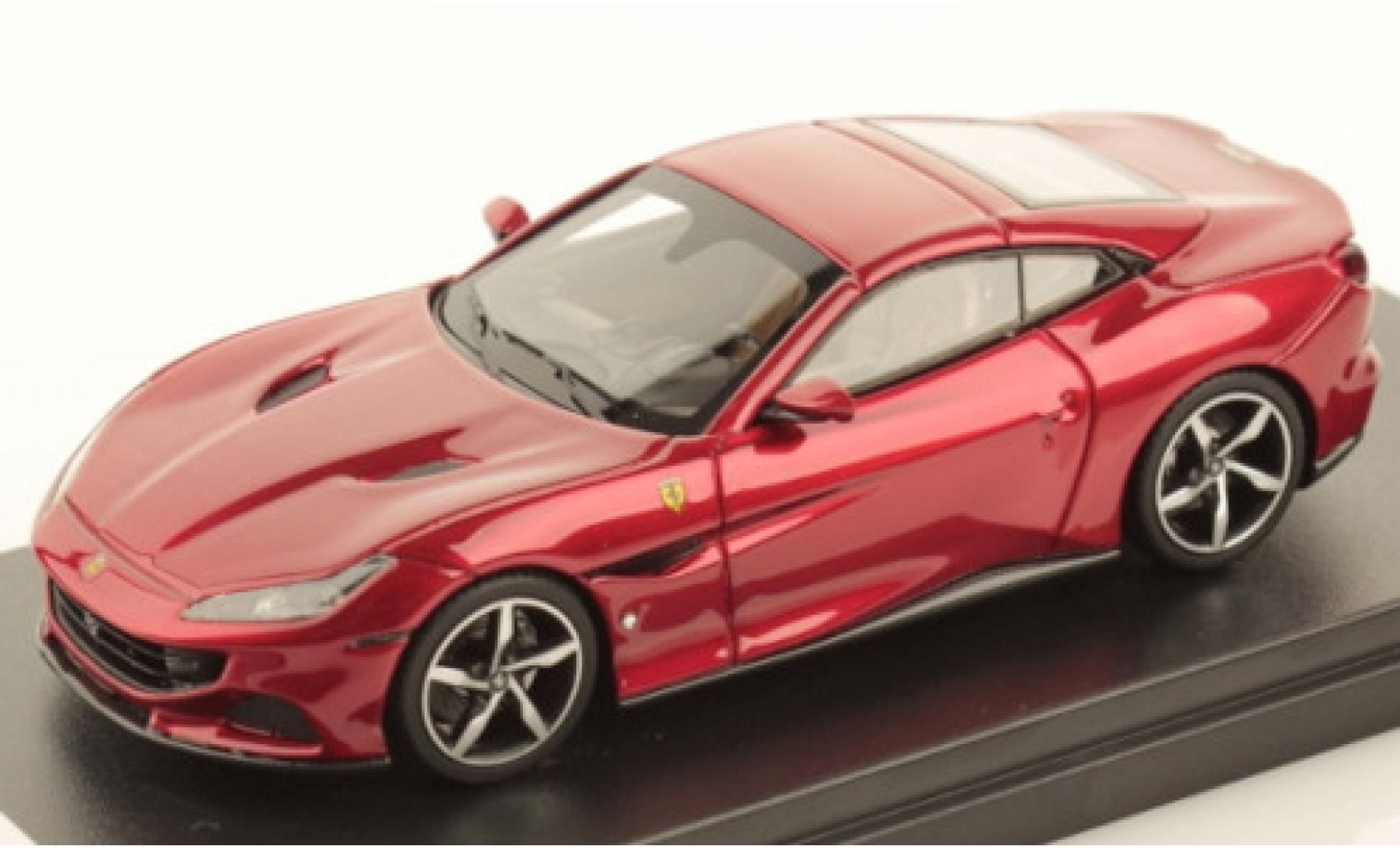 Ferrari Portofino 1/43 Look Smart M metallic rood modelauto