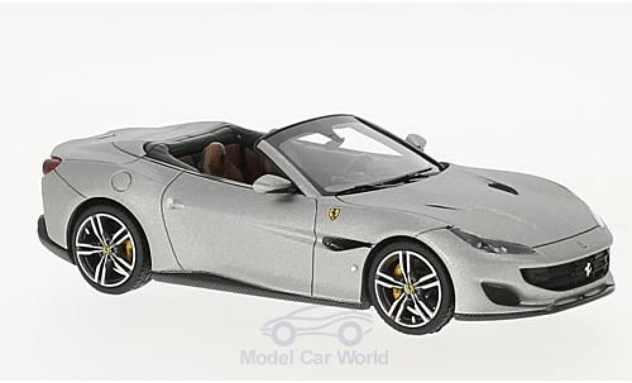 Ferrari Portofino 1/43 Look Smart matt-aluminium modelauto