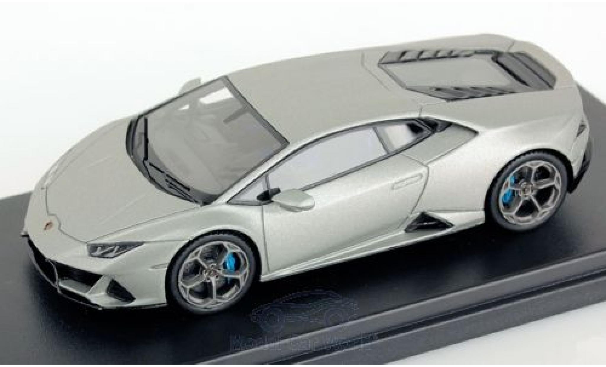 Lamborghini Huracan 1/43 Look Smart Evo matt-grijs 2019 modelauto