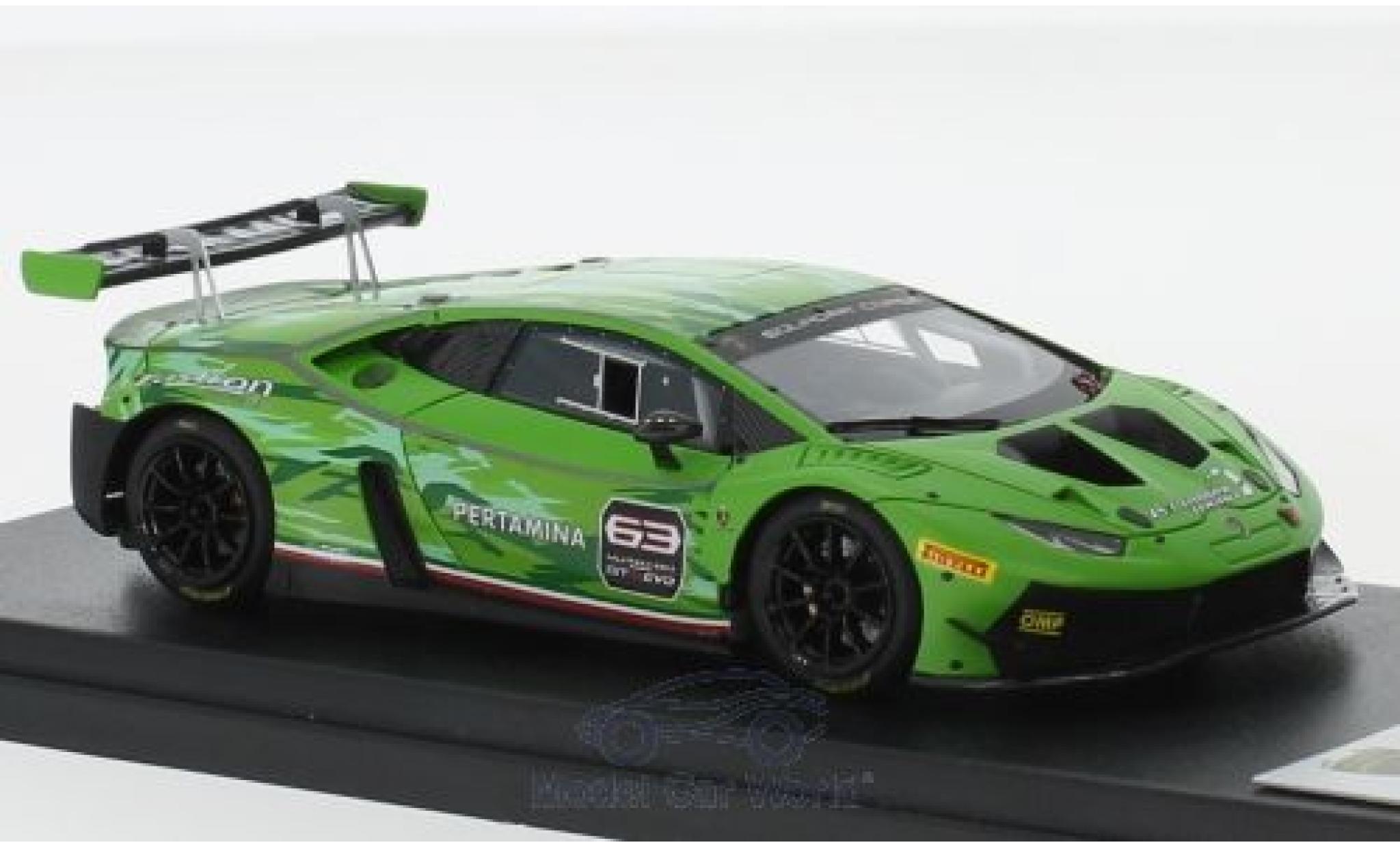 Lamborghini Huracan 1/43 Look Smart GT3 Evo matt-groen 2018 modelauto