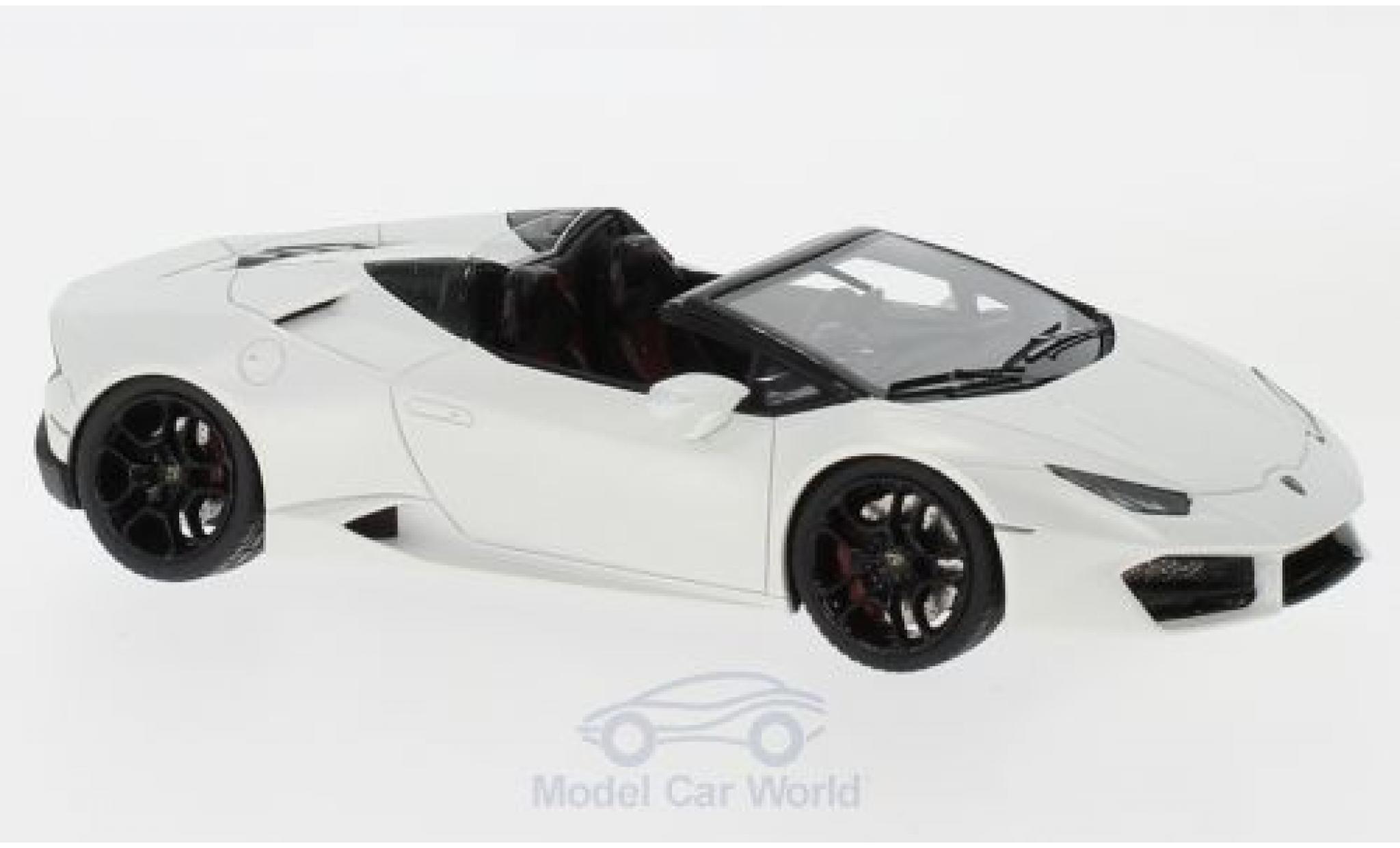 Lamborghini Huracan 1/43 Look Smart LP 580-2 Spyder metallic wit modelauto