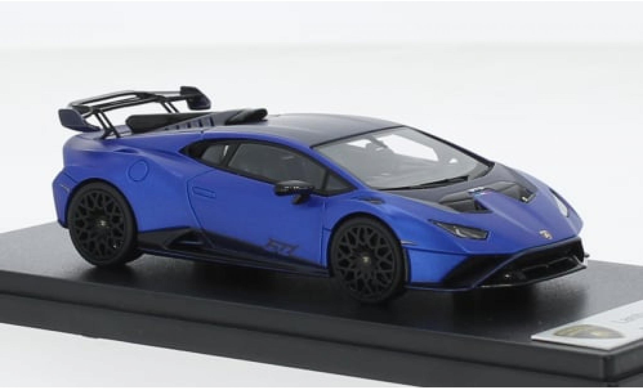 Lamborghini Huracan 1/43 Look Smart STO matt-blauw 2022 1:43 modelauto