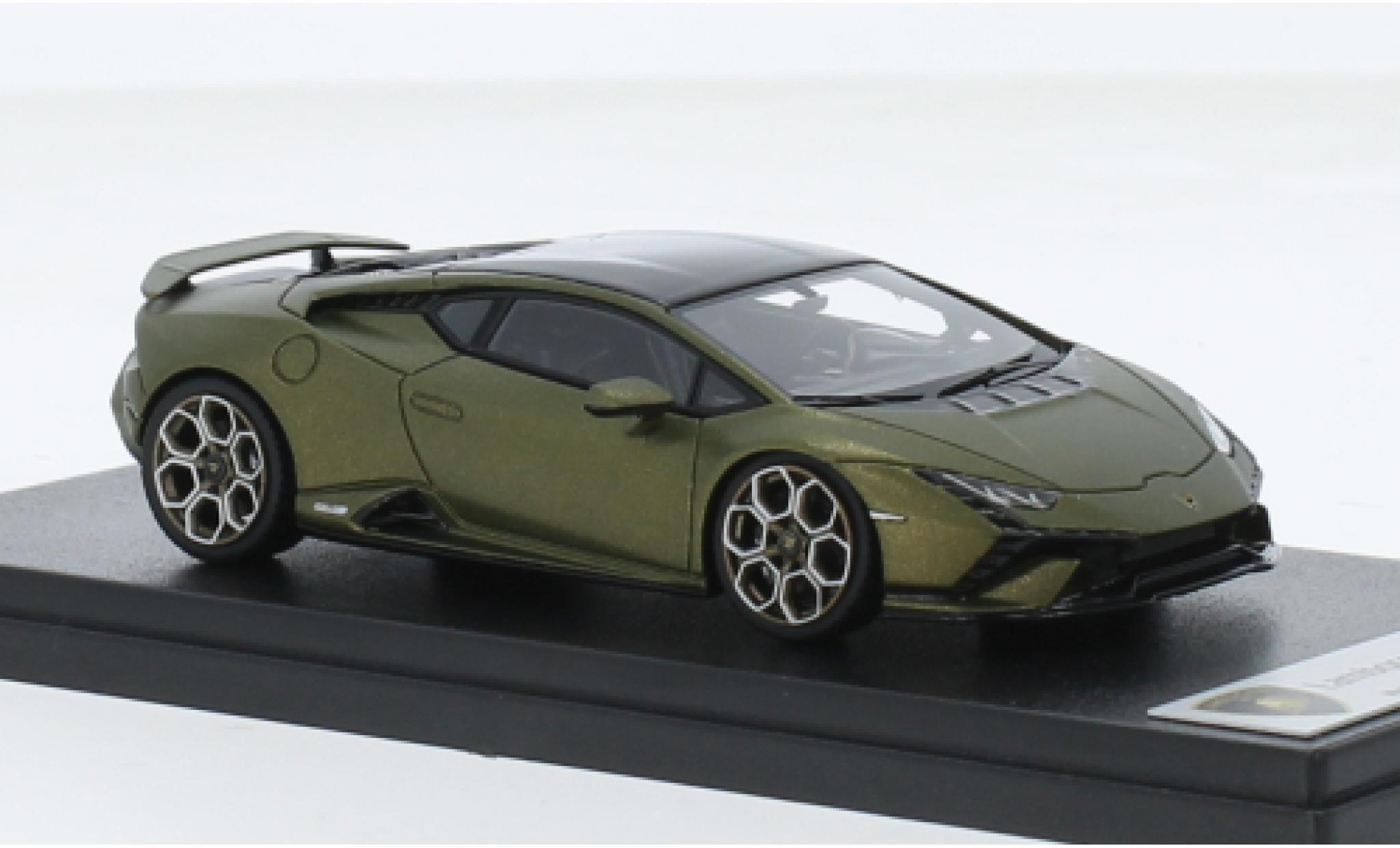 Lamborghini Huracan 1/43 Look Smart Technica metallic oliv 2022 1:43 modelauto