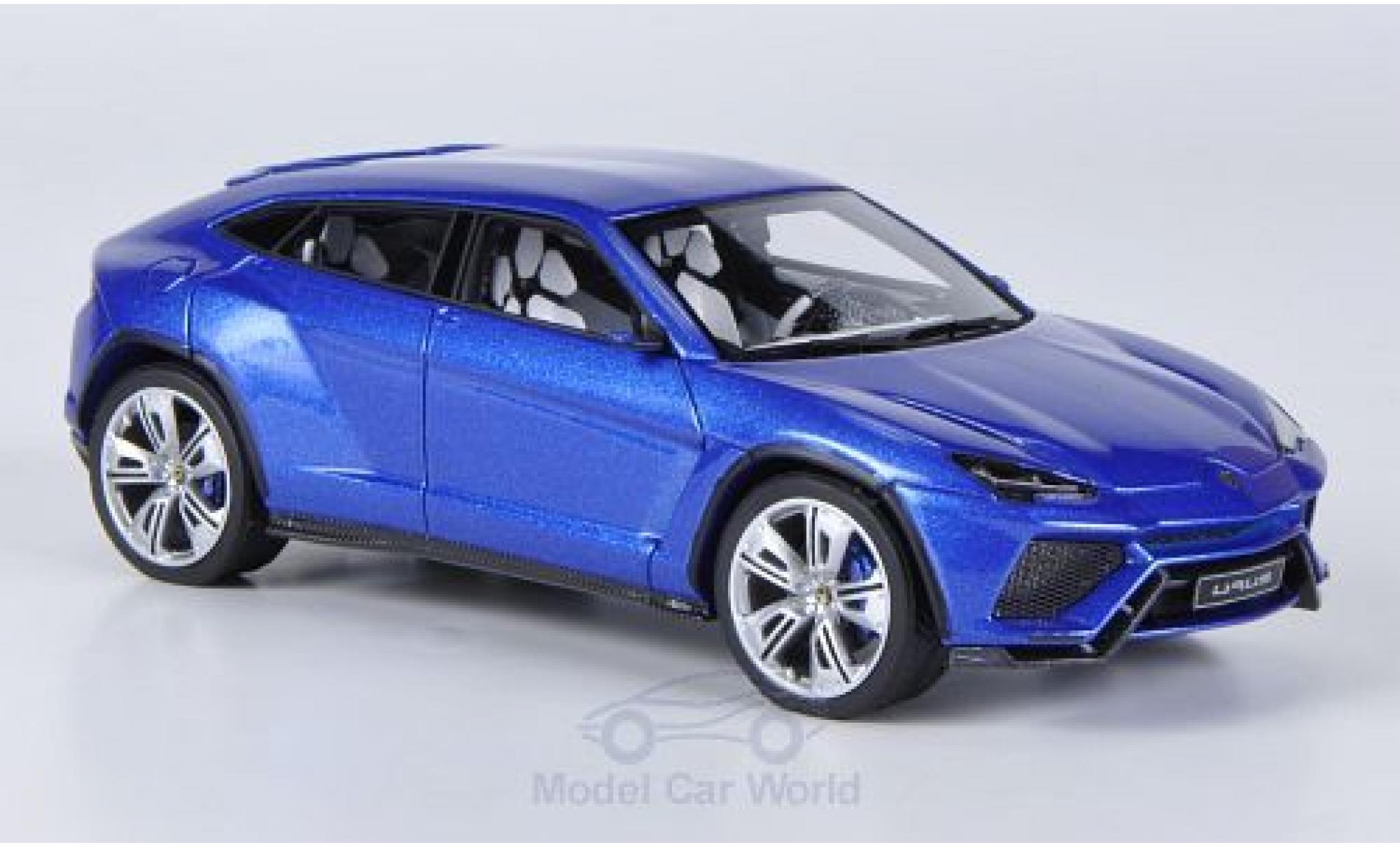 Lamborghini Urus 1/43 Look Smart metallic blauw 2012 modelauto
