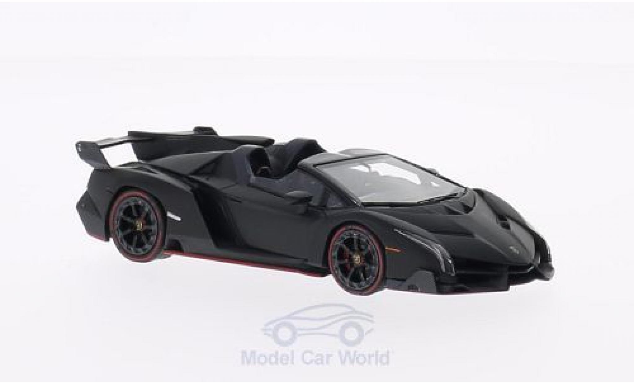 Lamborghini Veneno 1/43 Look Smart matt-zwart modelauto
