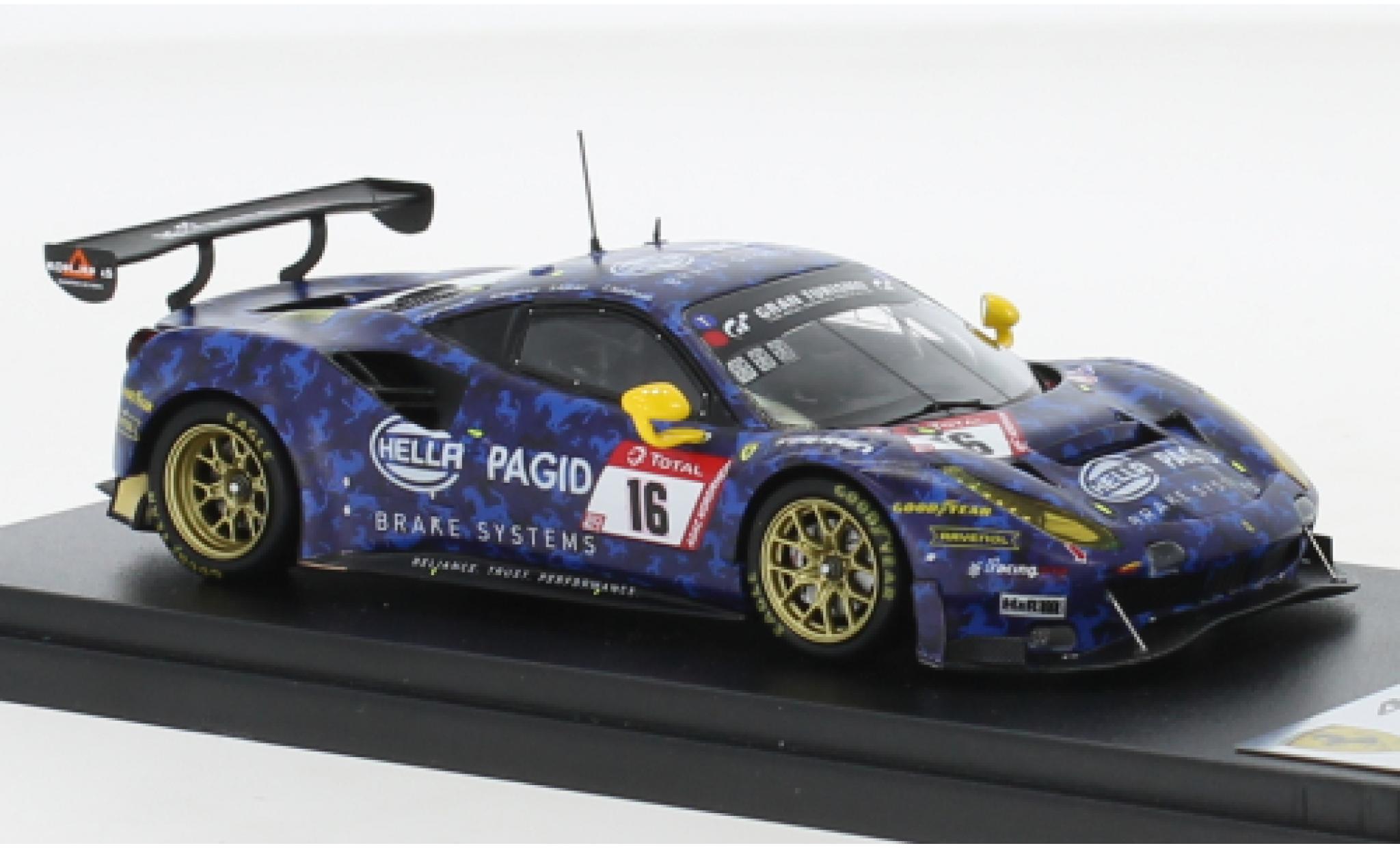 Ferrari 488 1/43 Look Smart GT3 EVO No.16 Hella Pagid - Racing One 24h N&uuml;rburgring 2021 modelauto
