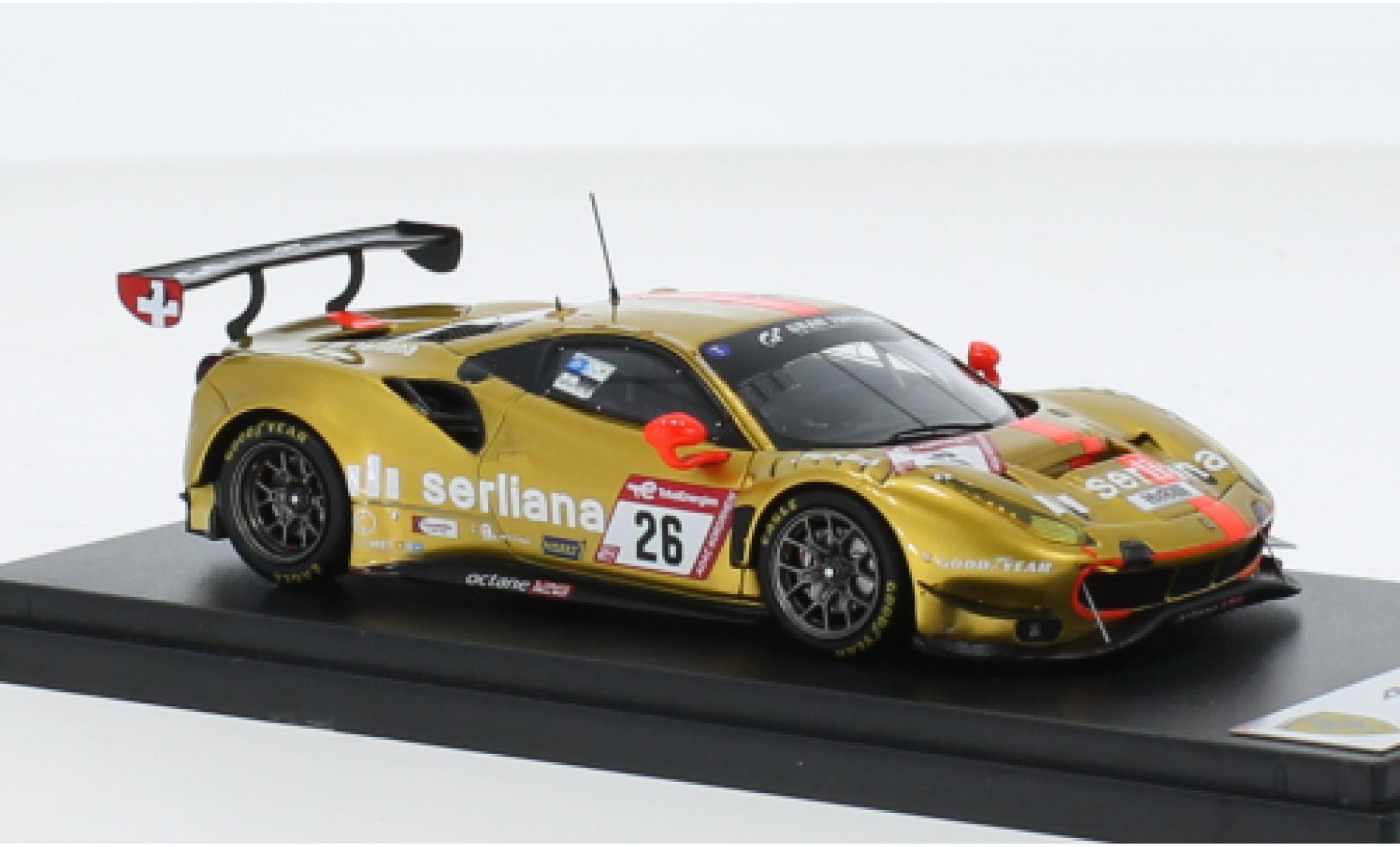 Ferrari 488 1/43 Look Smart GT3 EVO No.26 octane126 24h Nuerburgring 2022 modelauto