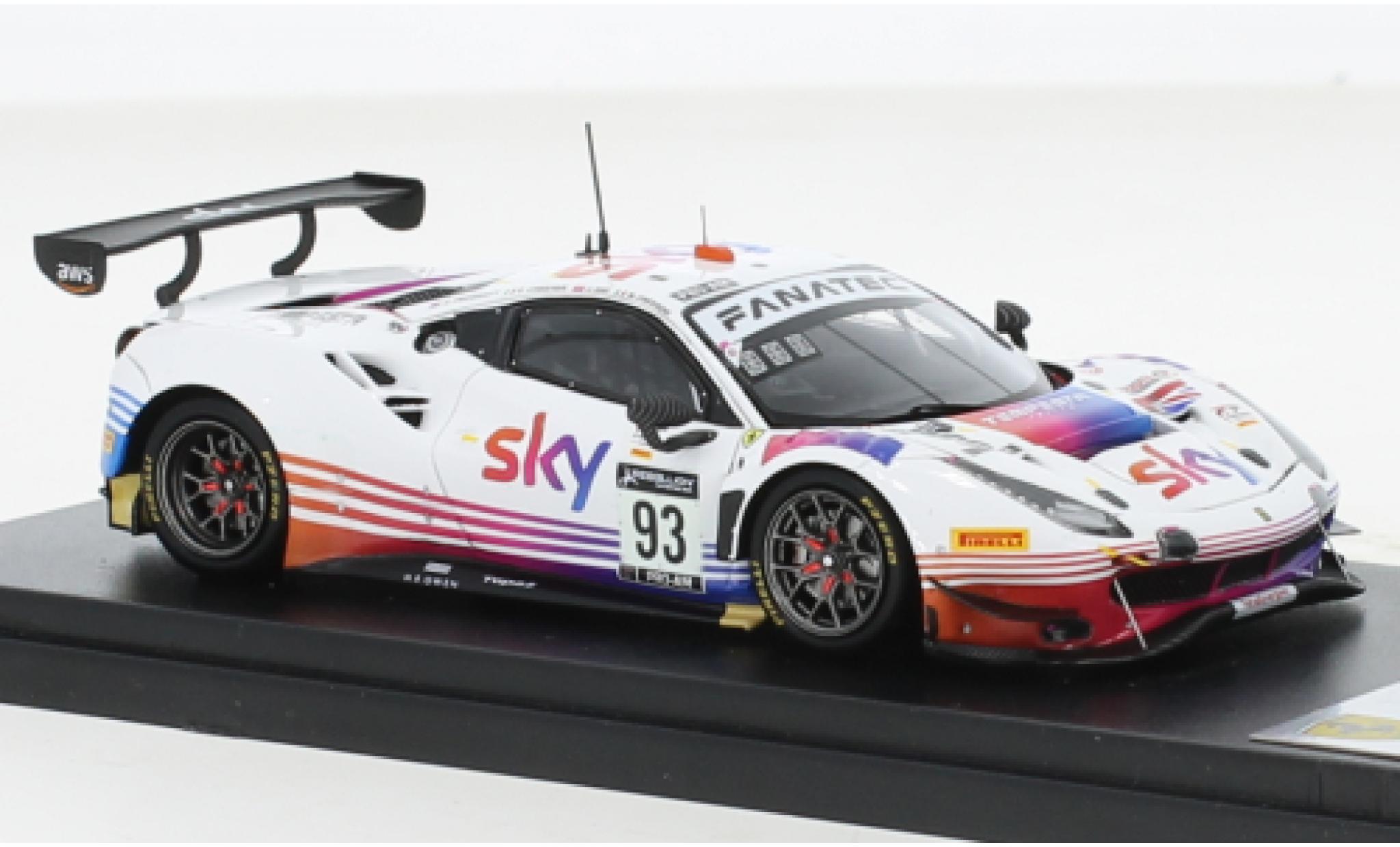 Ferrari 488 1/43 Look Smart GT3 EVO No.93 SKY - Tempesta Racing 24h Spa 2021 modelauto
