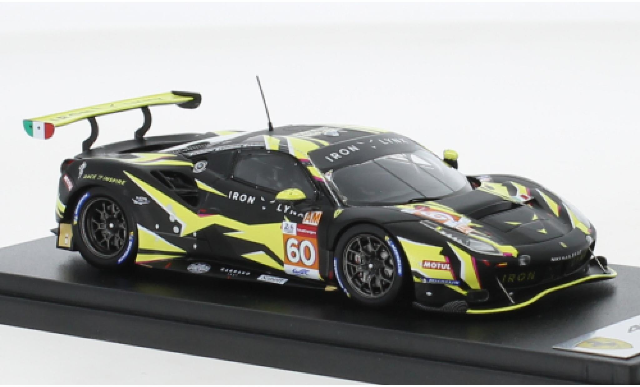 Ferrari 488 1/43 Look Smart GTE EVO No.60 Iron Lynx 24h Le Mans 2021 modelauto