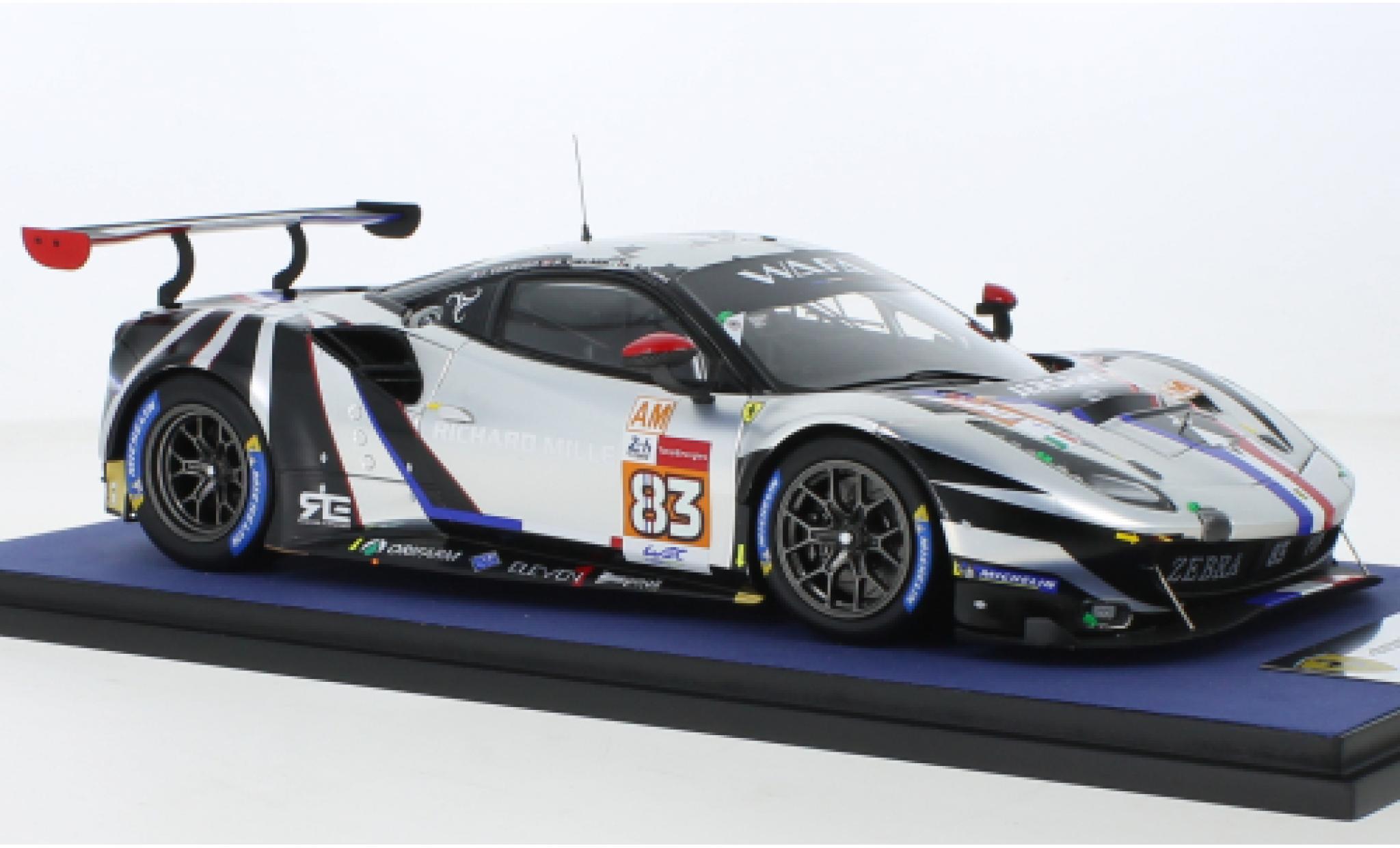 Ferrari 488 1/43 Look Smart GTE EVO No.83 AF Corse 24h Le Mans 2021 modelauto