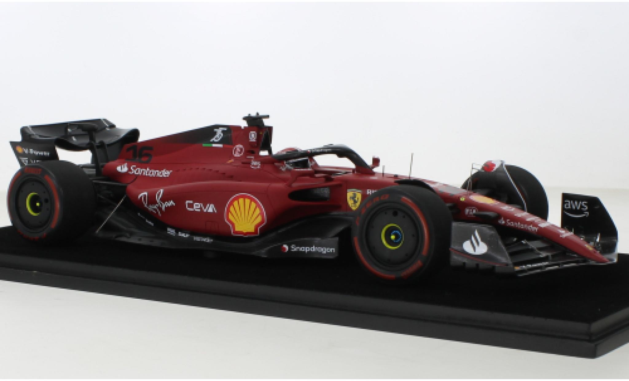 Ferrari F1 1/43 Look Smart -75 No.16 Scuderia Formel 1 GP Bahrain 2022 modelauto