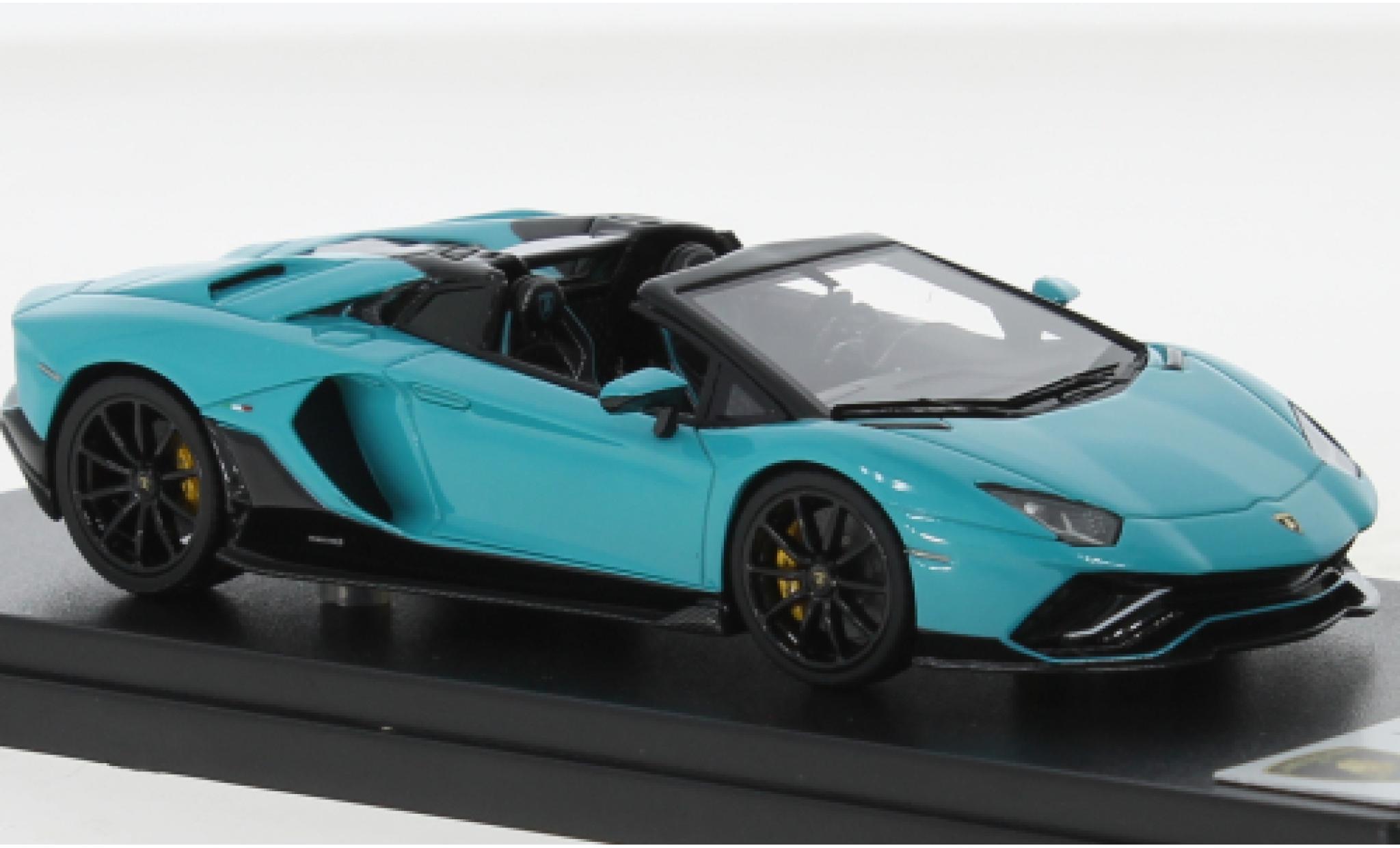 Lamborghini Aventador 1/43 Look Smart LP 780-4 Ultimae Roadster turquoise 2021 modelauto