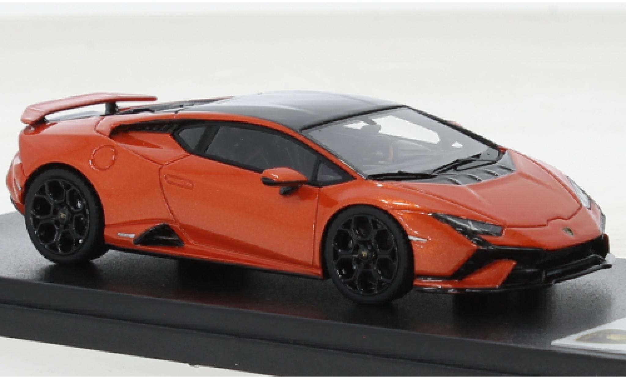 Lamborghini Huracan 1/43 Look Smart Technica metallic oranje 2022 modelauto