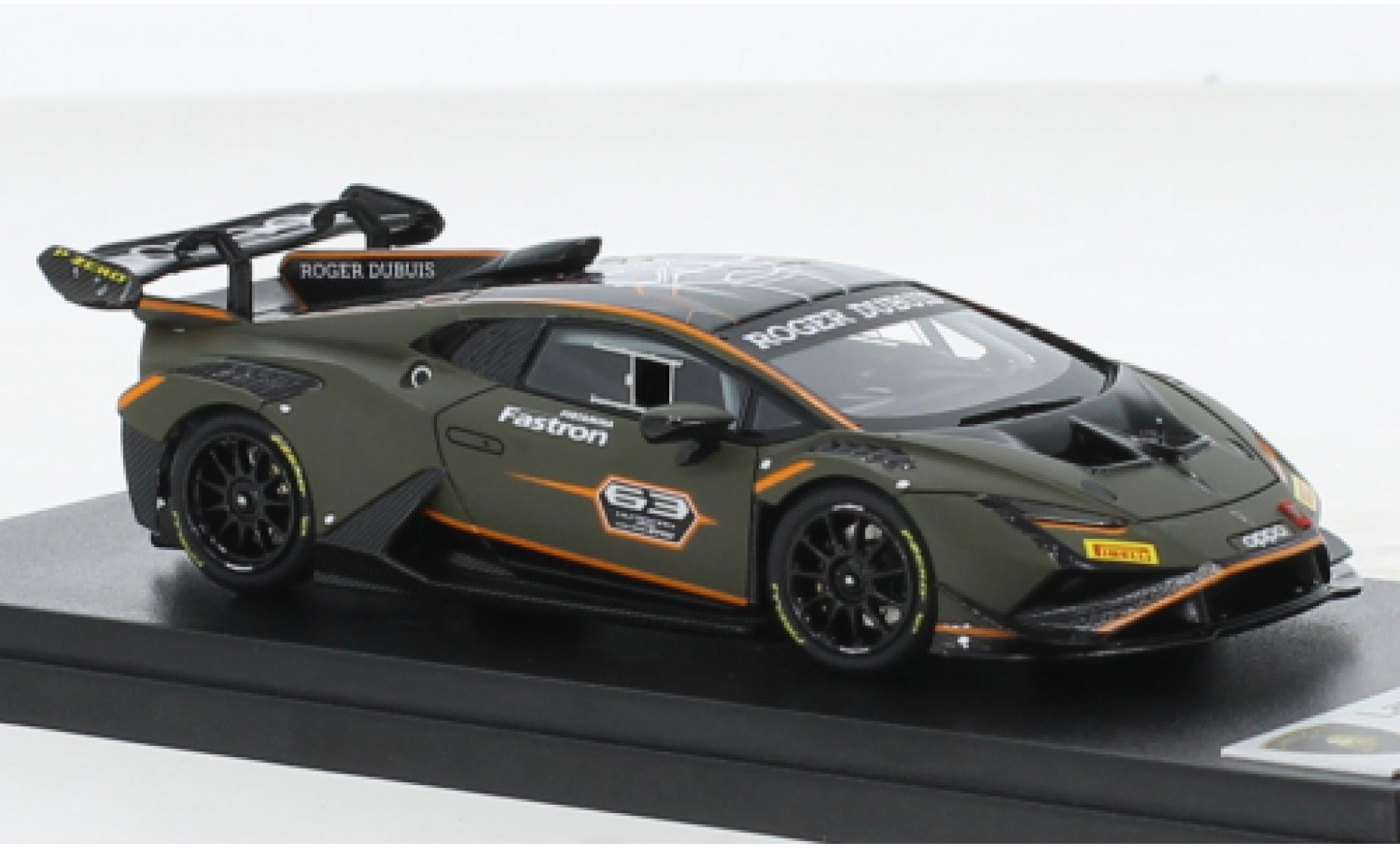 Lamborghini Huracan 1/43 Look Smart Trofeo EVO2 matt-oliv modelauto