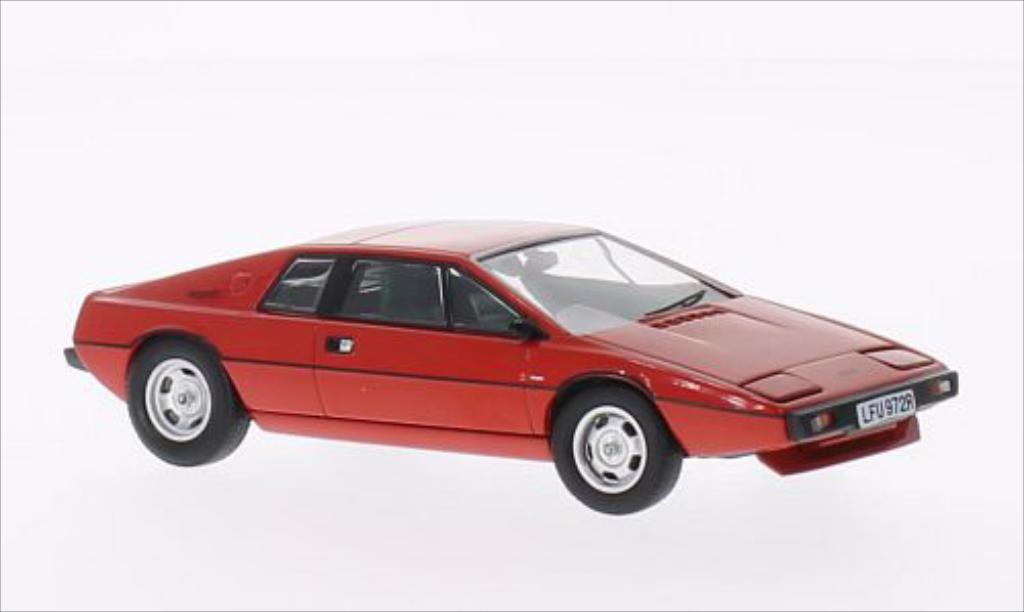 Lotus Esprit 1/43 Corgi S1 Chassis 0100G The First Production rood rood RHD modelauto