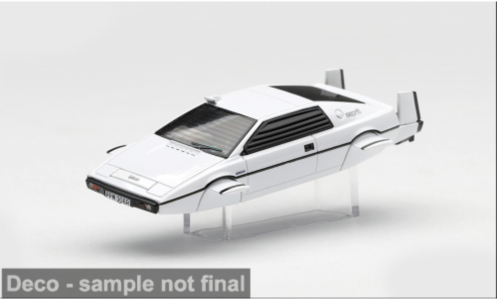 Lotus Esprit 1/64 Mini GT S1 wit 1977 James Bond 007 &ndash; The Spy Who Loved me 1:64 modelauto