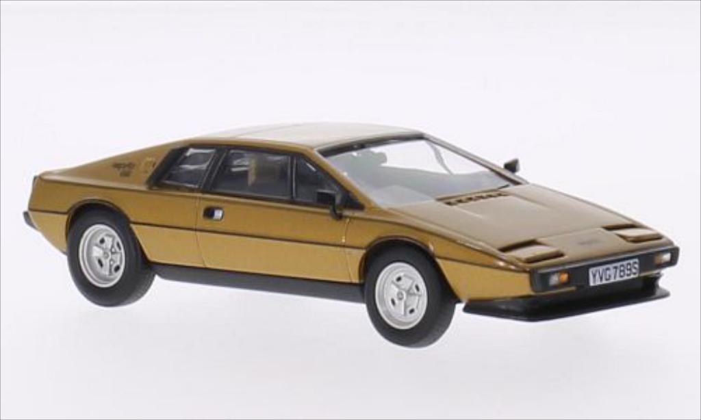 Lotus Esprit 1/43 Vanguards S2 gold RHD modelauto