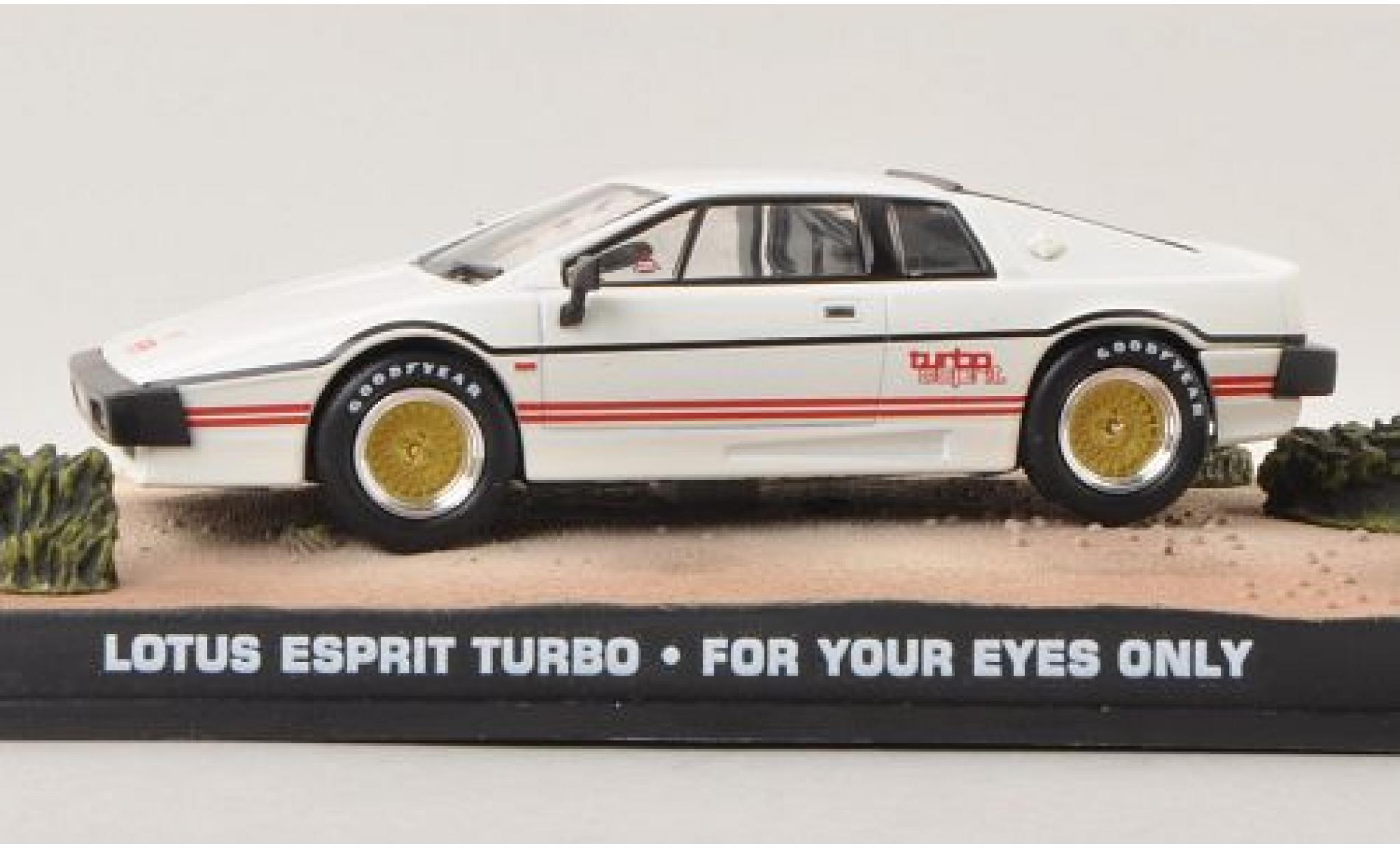 Lotus Esprit 1/43 SpecialC Turbo wit .-007 1:43 modelauto