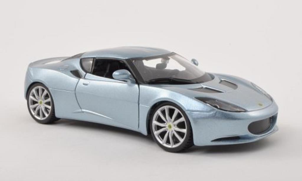 Lotus Evora S 1/24 Burago S IPS grijs-blauw modelauto