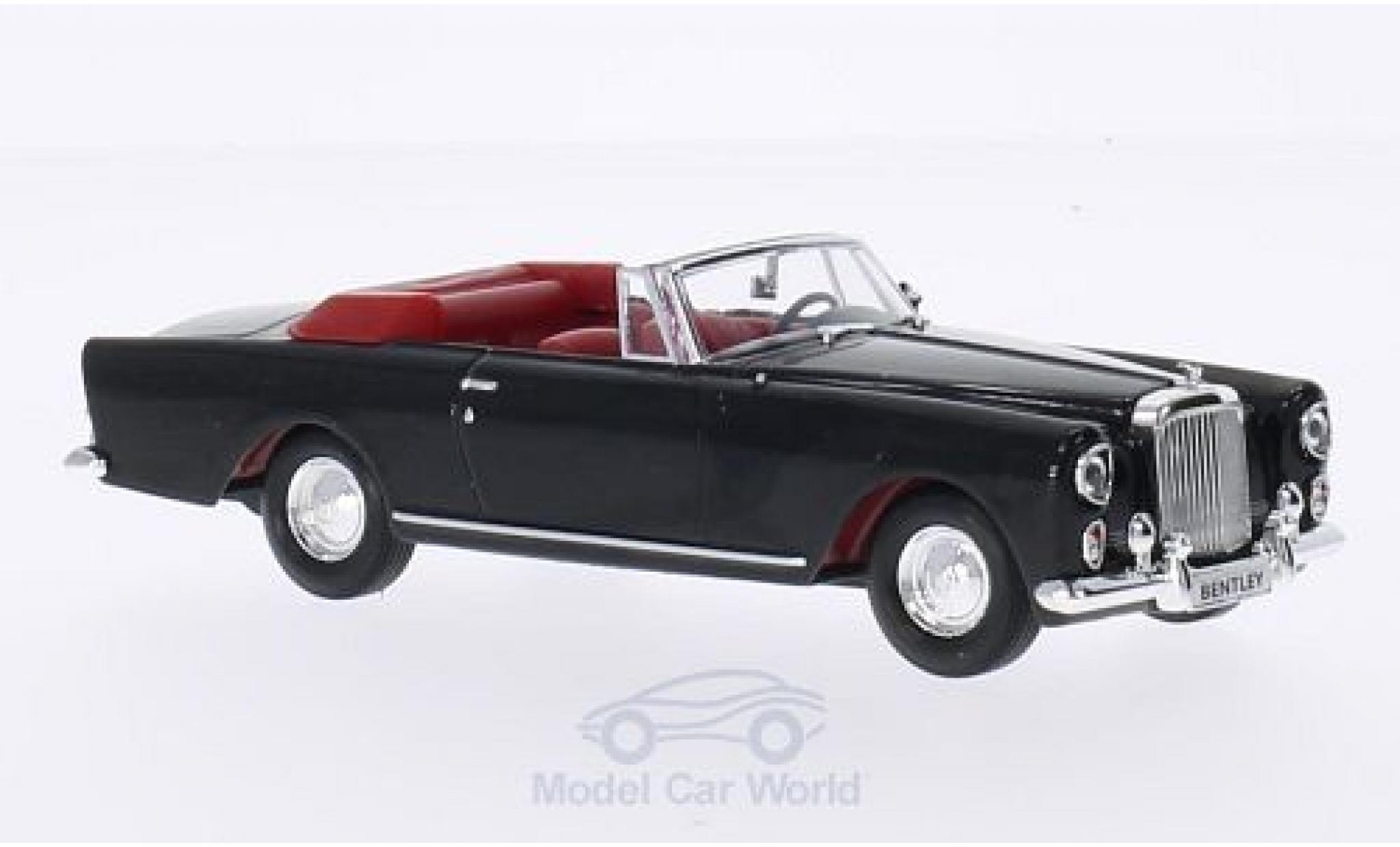 Bentley Continental T 1/43 Lucky Die Cast S2 DHC Park Ward zwart 1961 modelauto