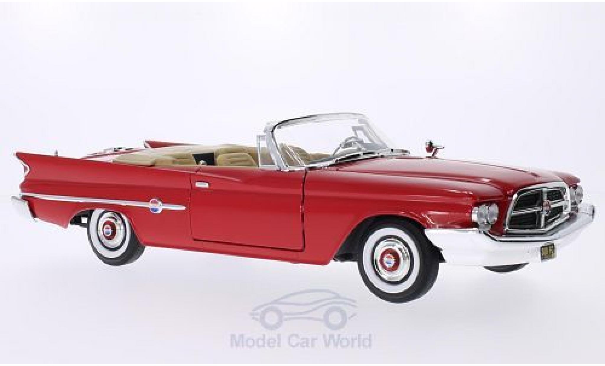 Chrysler 300F 1/18 Lucky Die Cast rood 1960 modelauto
