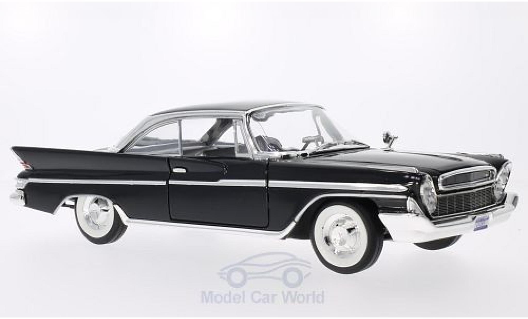 Desoto Adventurer 1/18 Lucky Die Cast zwart 1961 modelauto