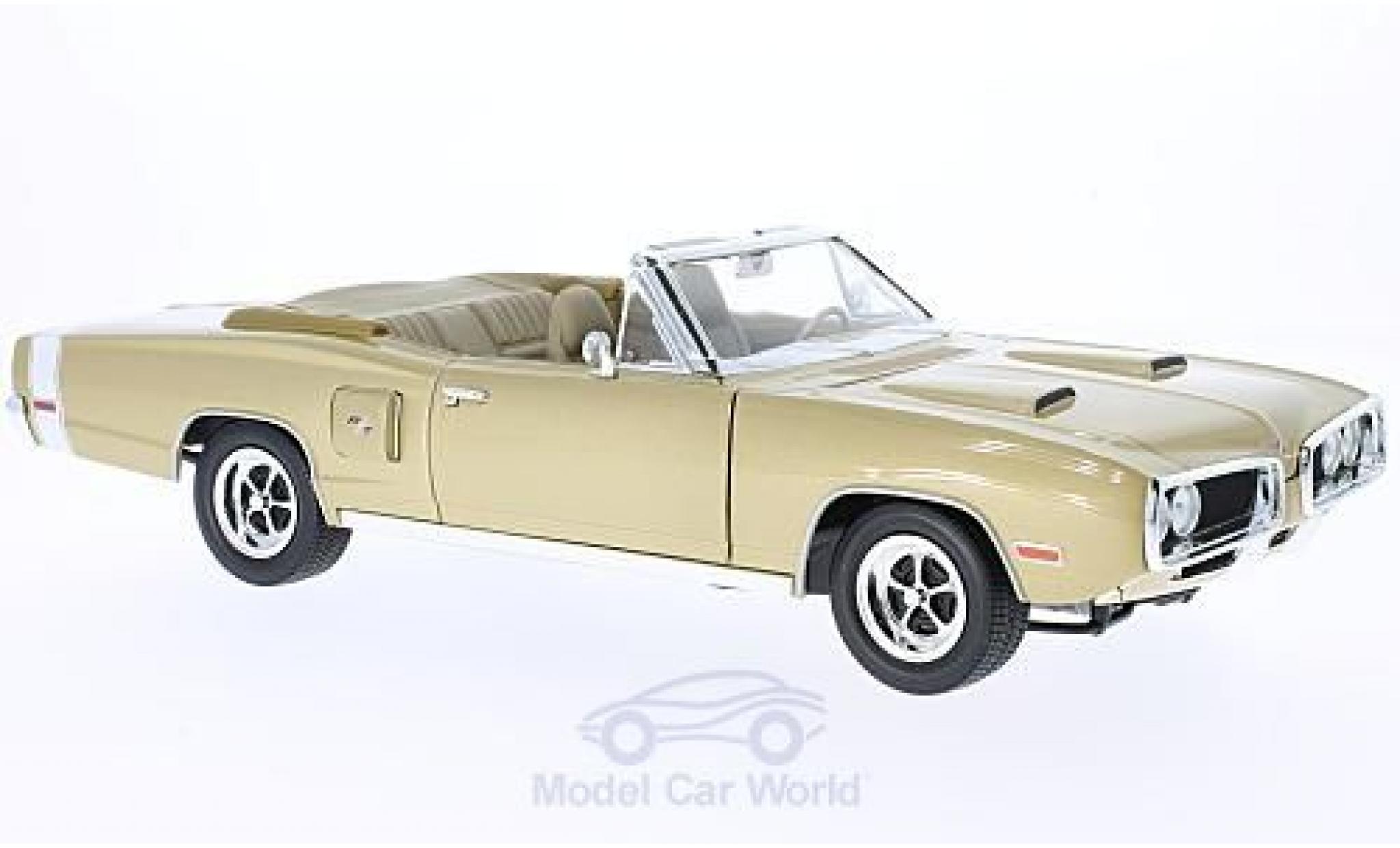 Dodge Coronet 1970 1/18 Lucky Die Cast R/T gold 1970 modelauto