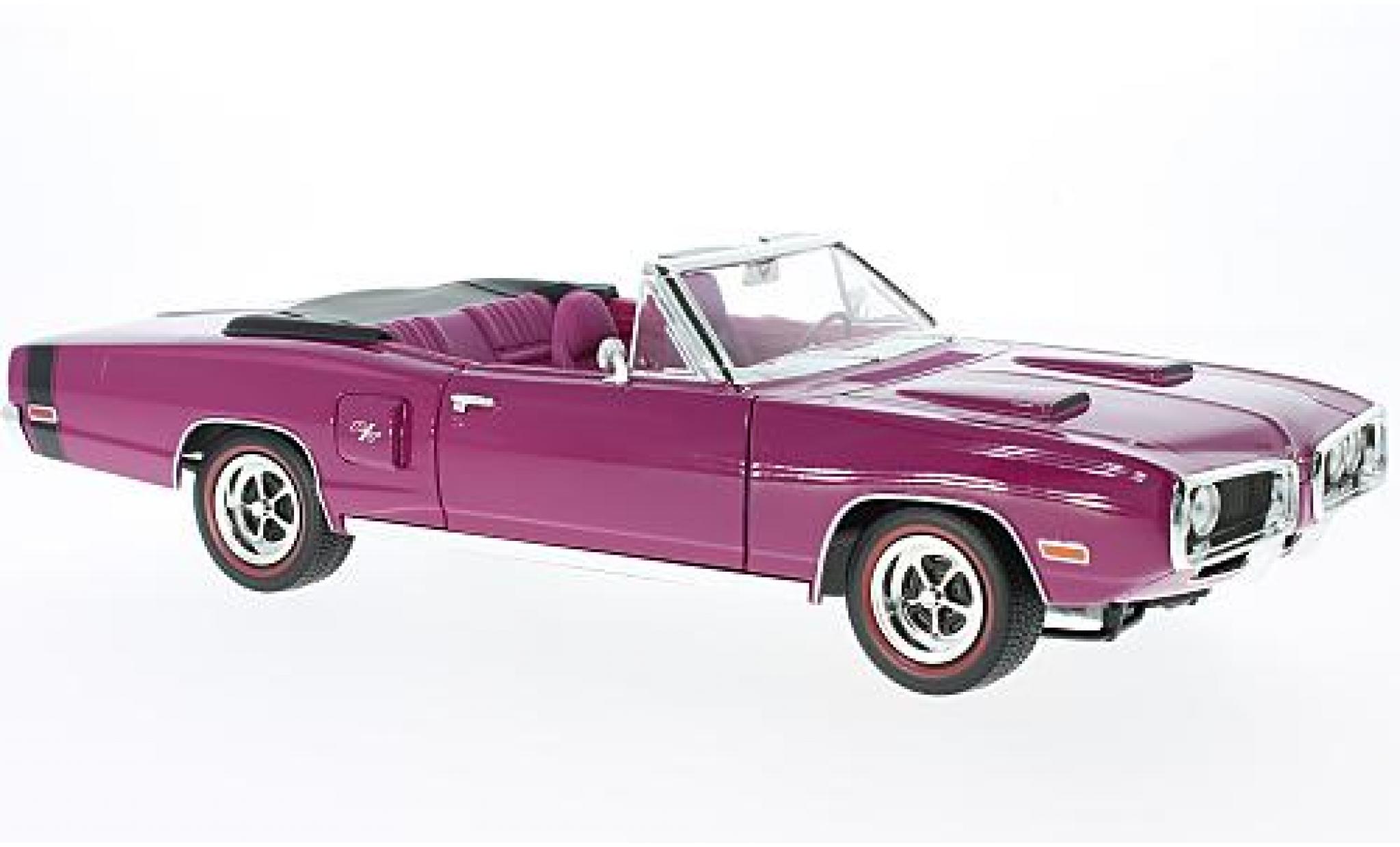 Dodge Coronet 1/18 Lucky Die Cast R/T lila 1970 modelauto